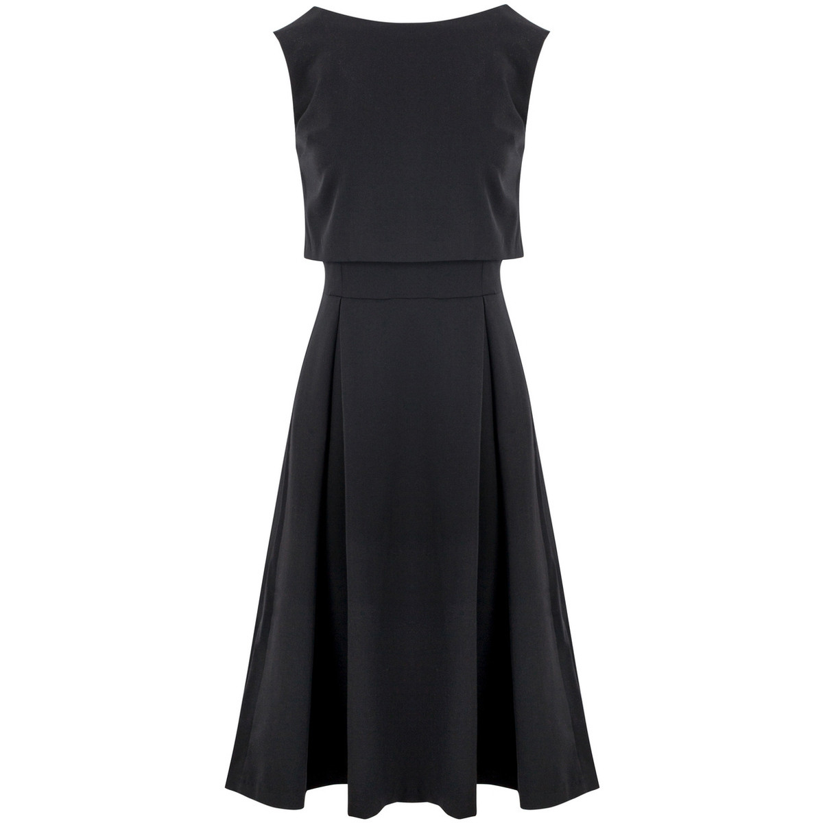 Makover  Dámské společenské šaty Krzys K005 černá  Černá