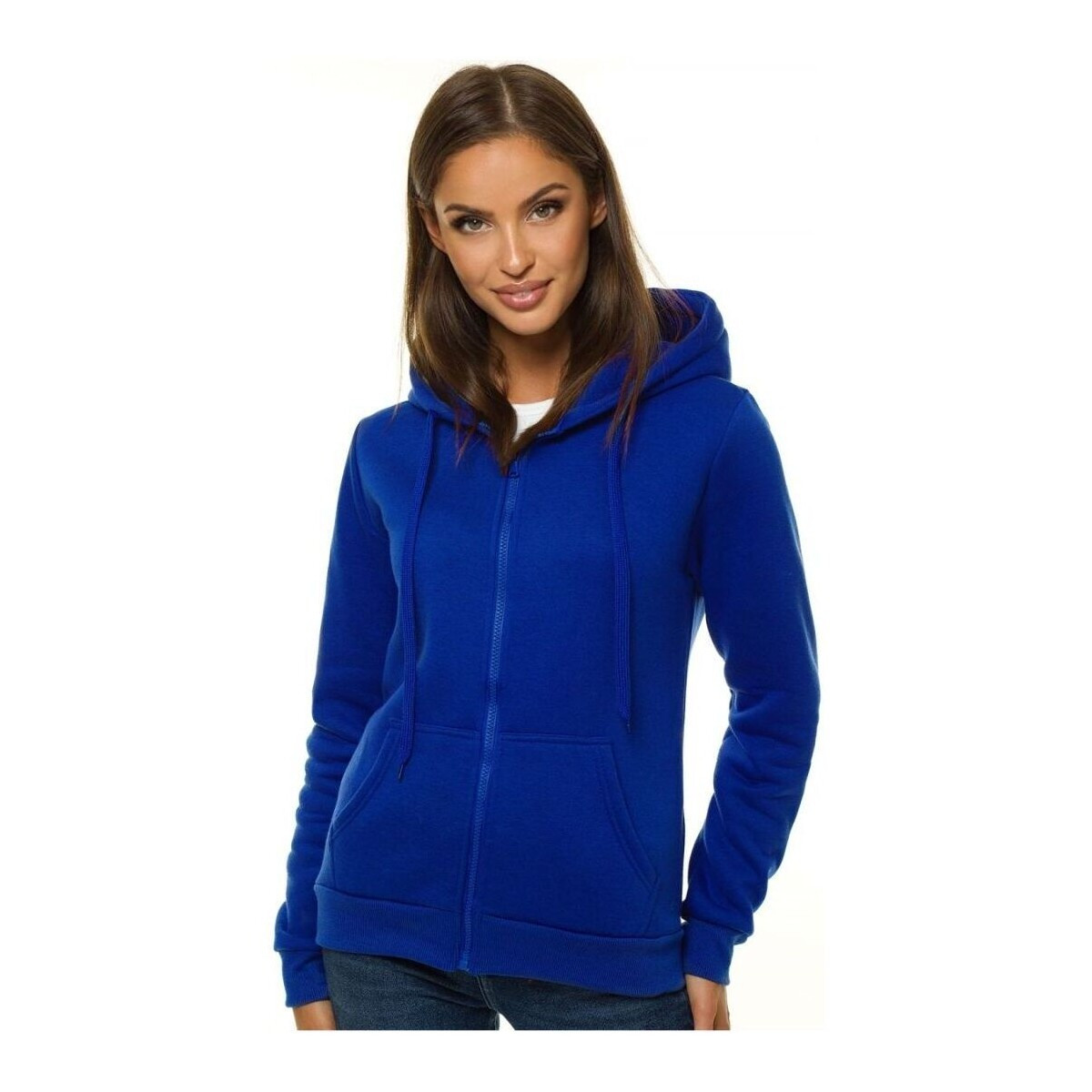 Ozonee  Dámská mikina s kapucí Lismore II. navy  Tmavě modrá