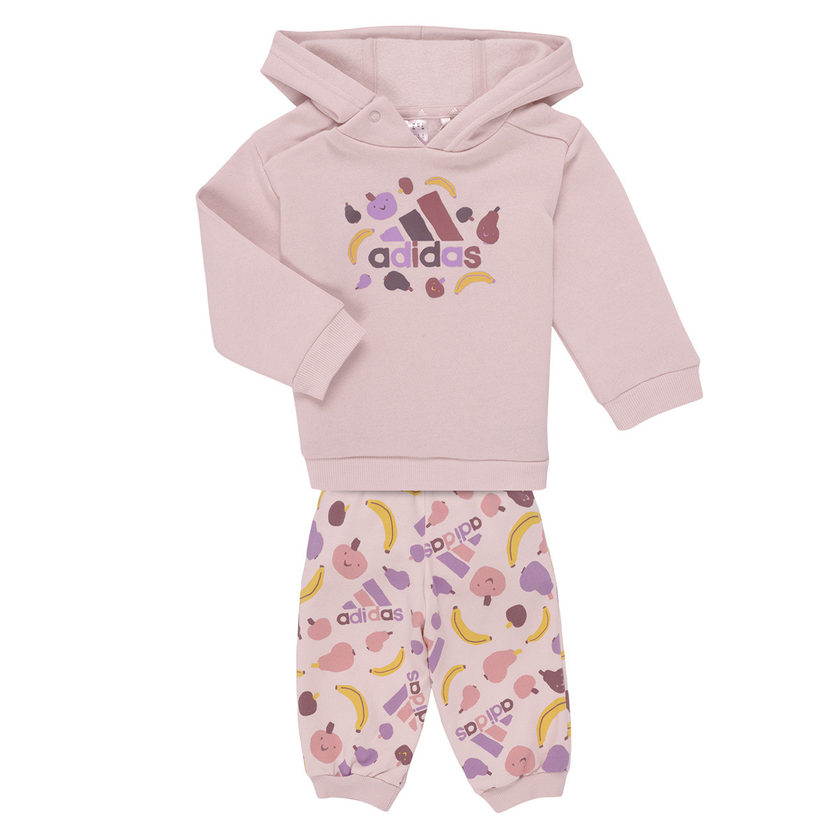 adidas  Essentials Allover Print Jogger Set  Růžová
