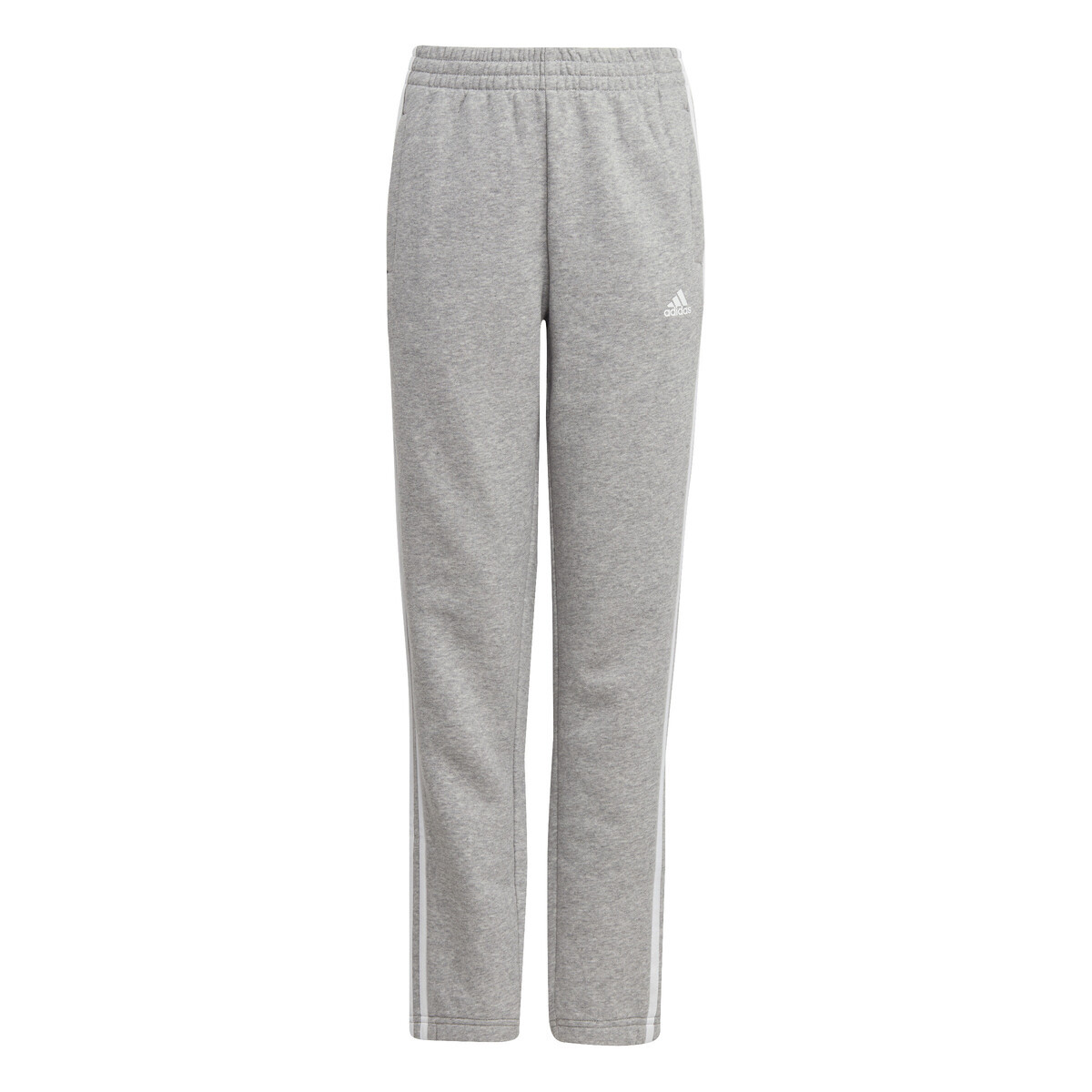 adidas  Essentials 3-Stripes Fleece Joggers  Šedá