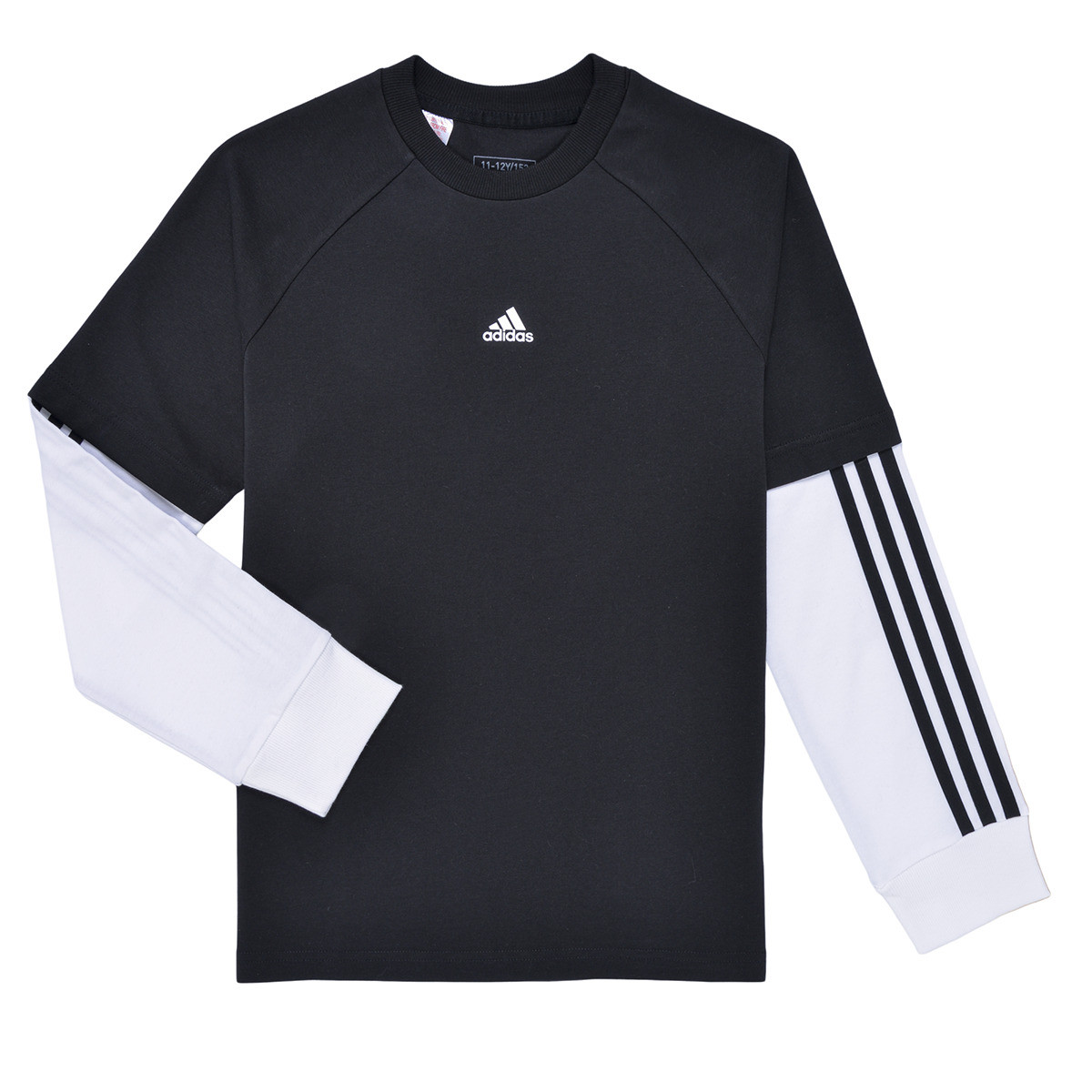 adidas  Street Jam 2-in-1 Long Sleeve Long-Sleeve Top  Černá