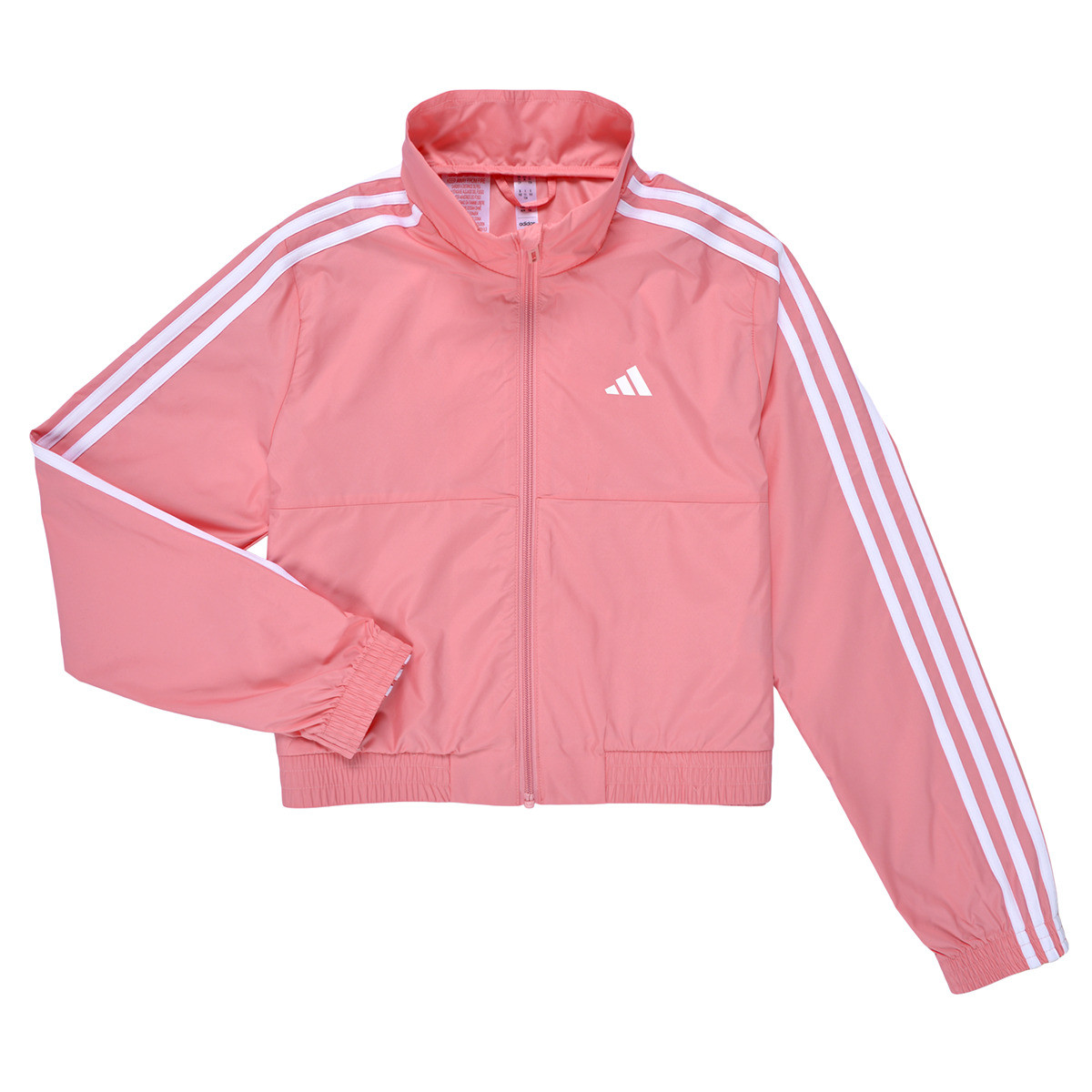 adidas  Train Essentials Full-Zip Hooded Jacket  Růžová