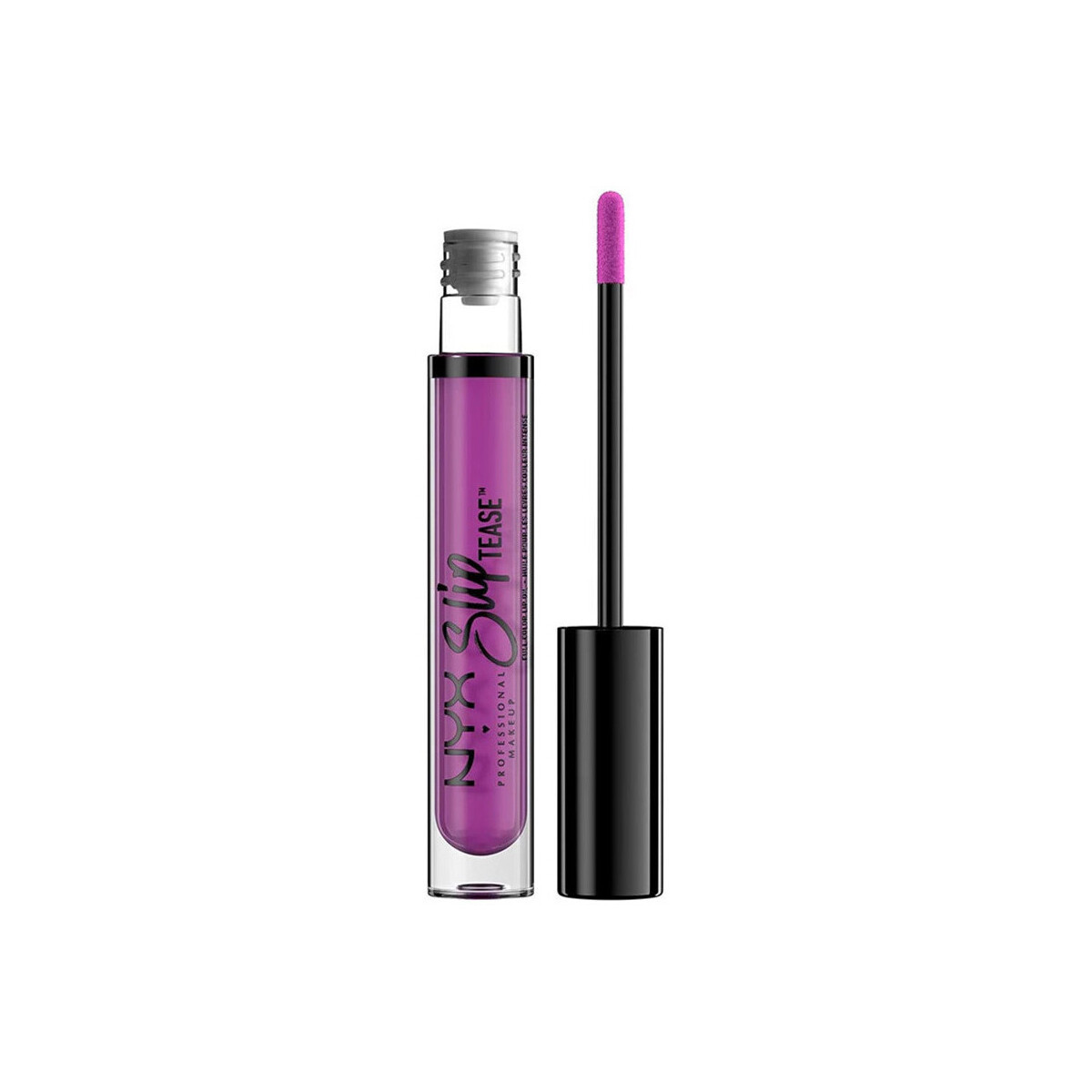 Nyx Professional Make Up  Lip Oil Slip Tease Full Color - 06 Fatal Attraction  Fialová