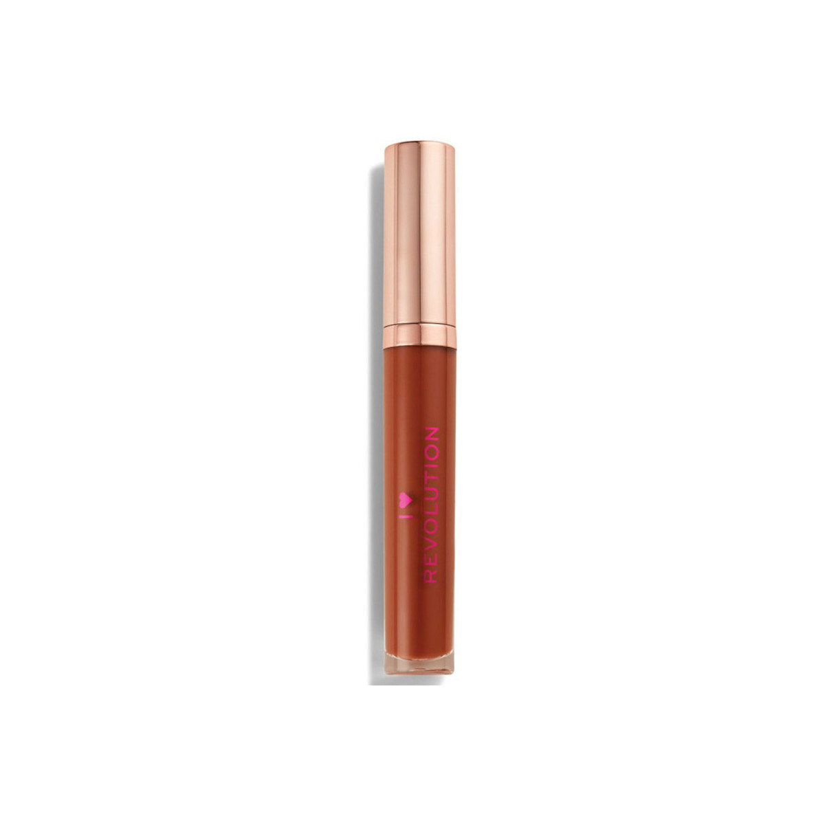 Makeup Revolution  Gloss I Heart Chocolate - Chocolate Fudge  Hnědá