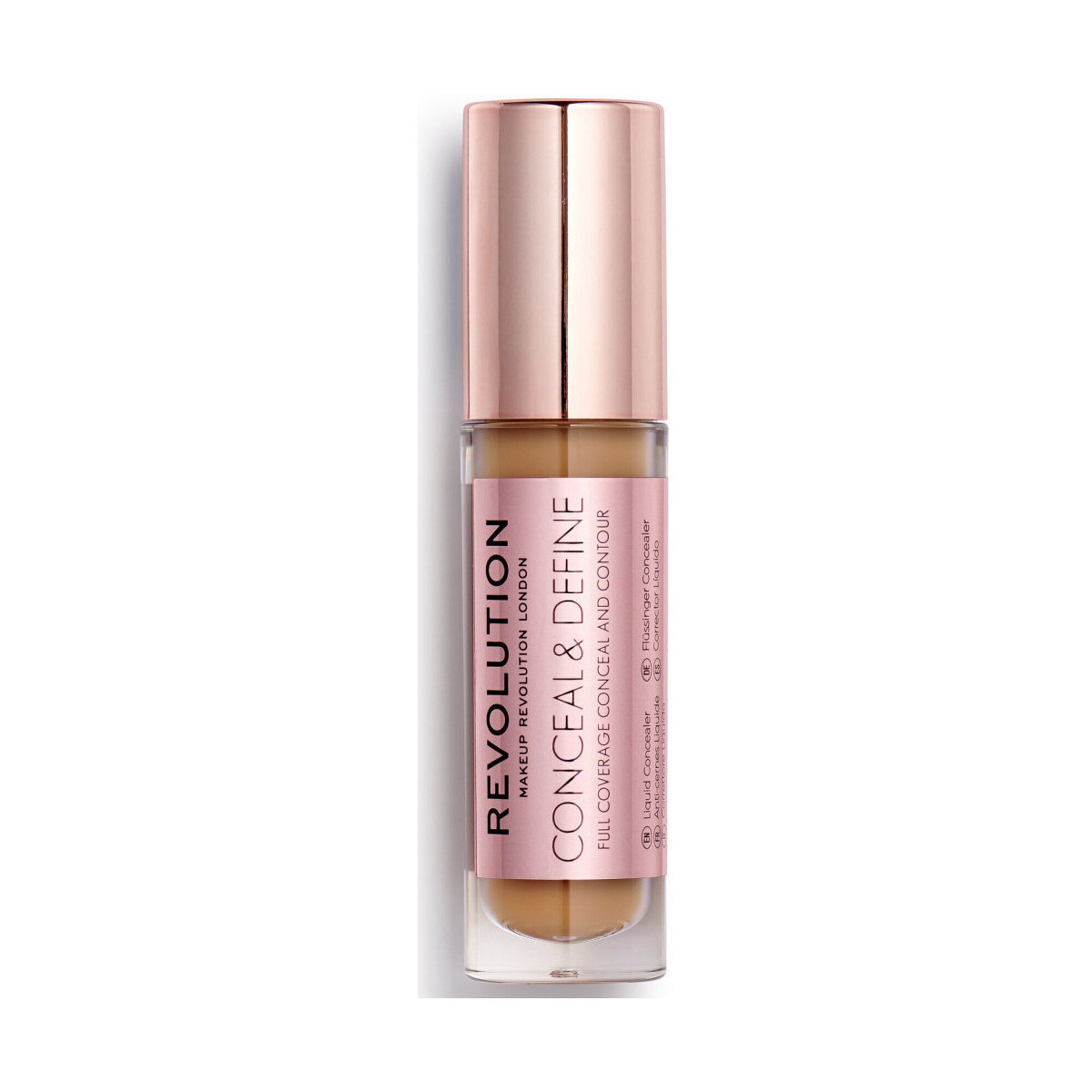 Makeup Revolution  Concealer Conceal   Define - C12.5  Hnědá