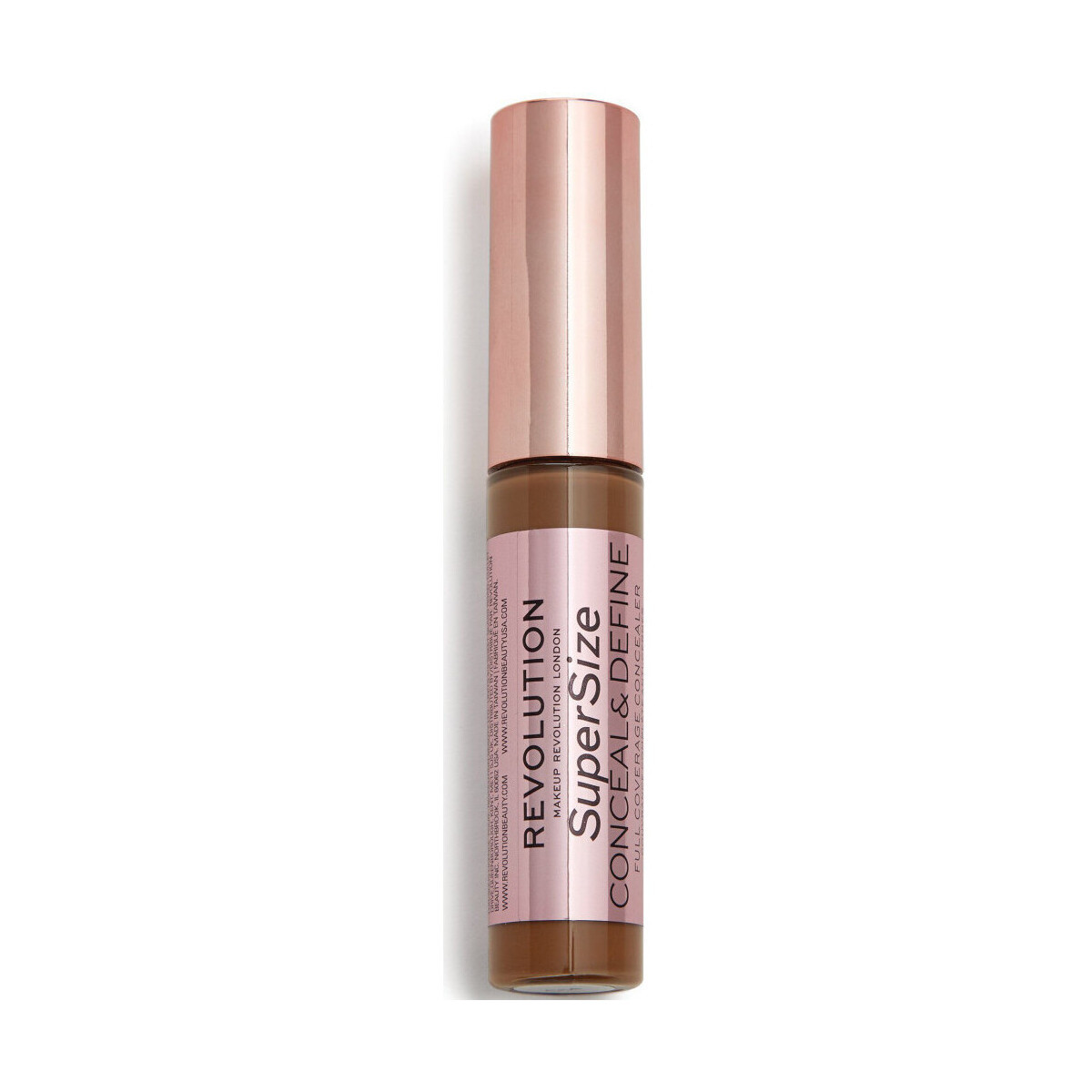 Makeup Revolution  Concealer Conceal   Define Super Size - C14  Hnědá
