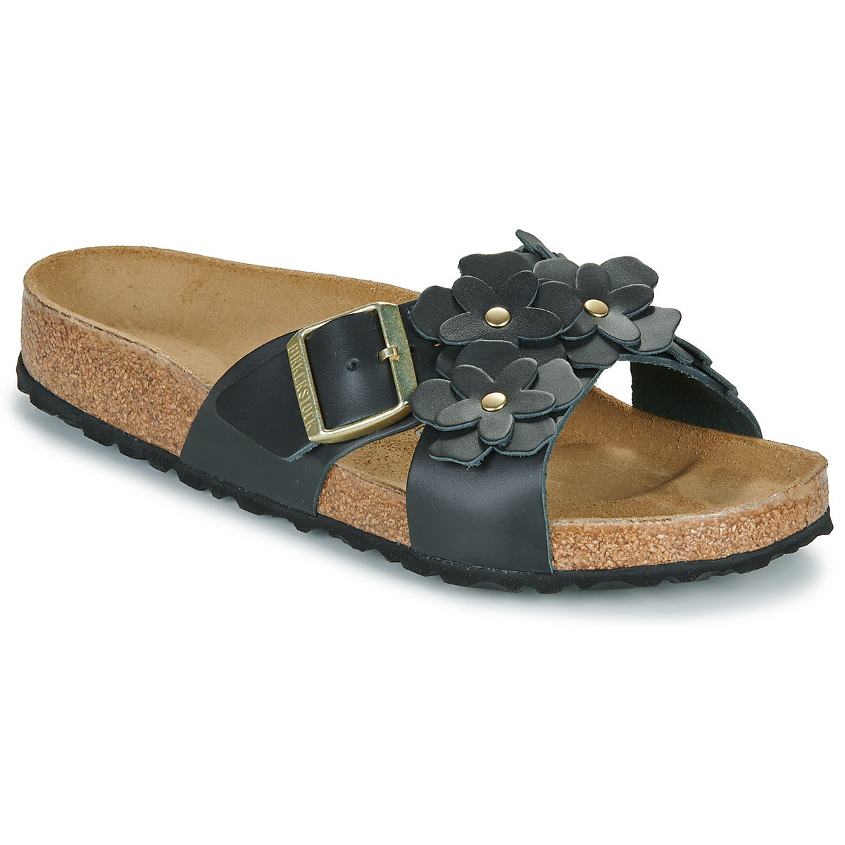 BIRKENSTOCK  Siena Flowers LE Black  Černá