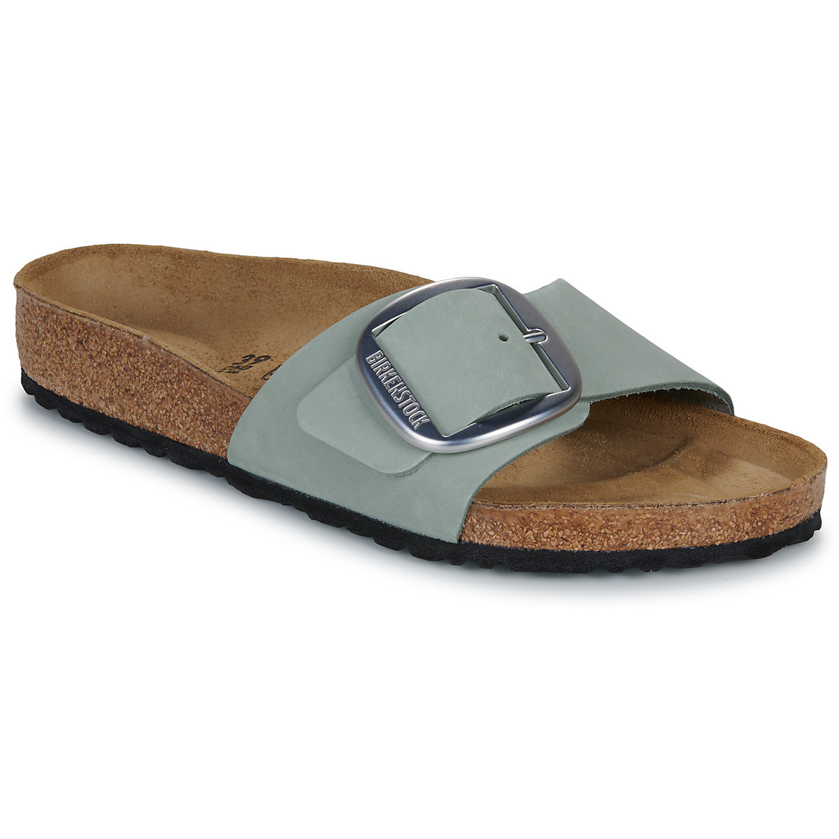 BIRKENSTOCK  Madrid Big Buckle LENB Pure Sage  Zelená