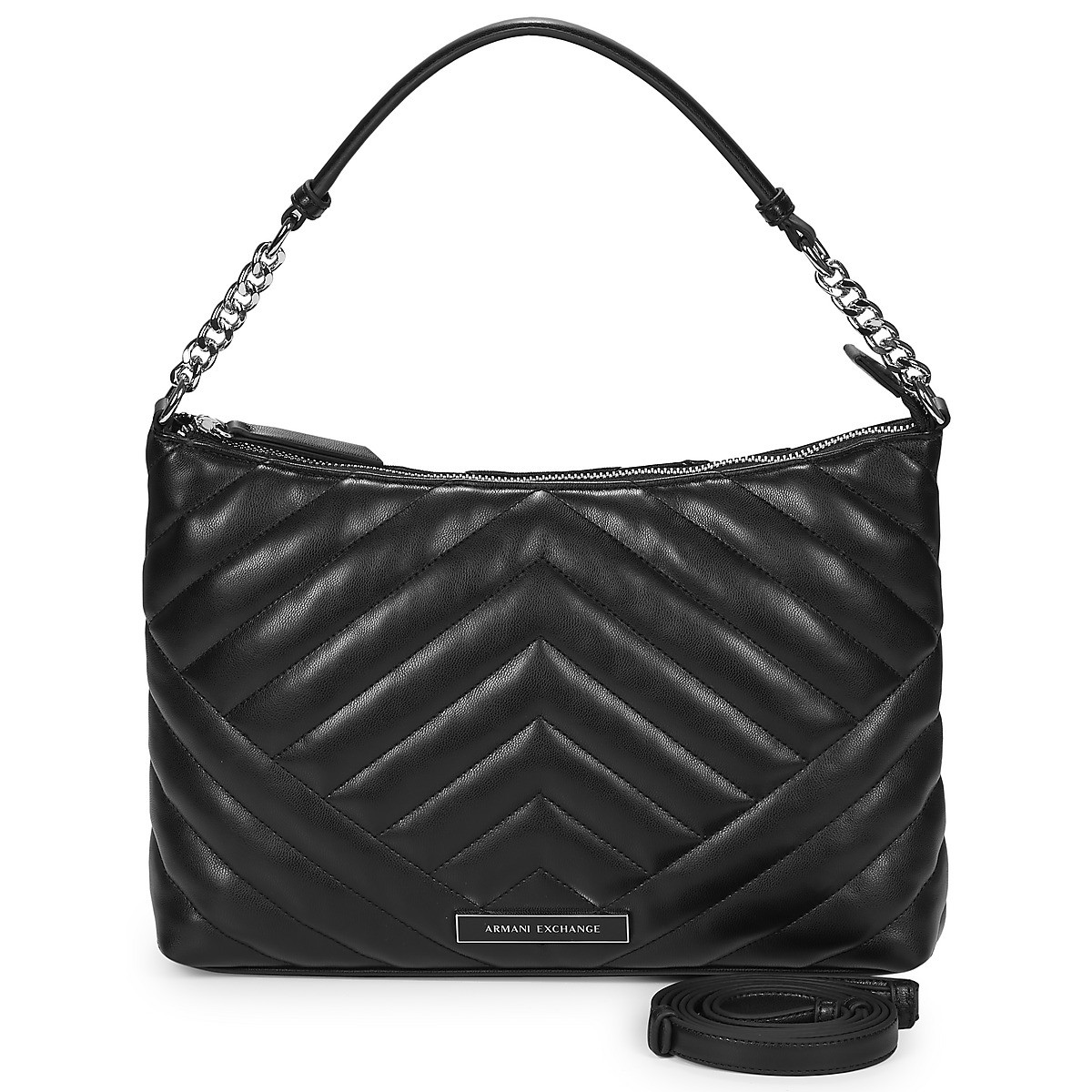 Armani Exchange  VICTORIA FAMILY HOBO  Černá