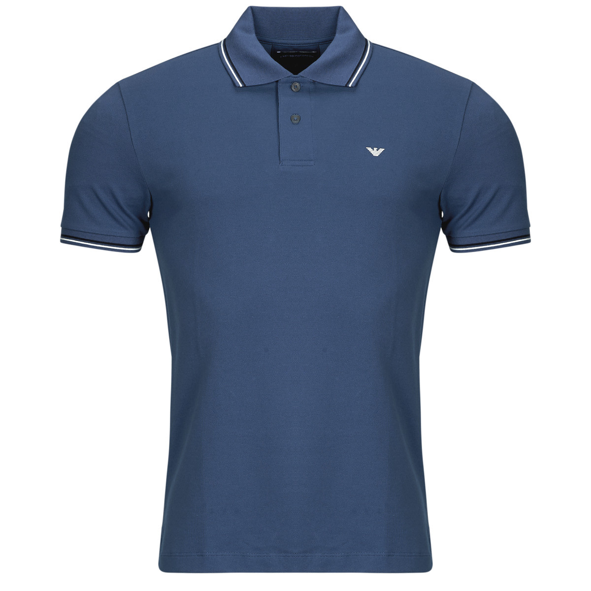 Emporio Armani  POLO SHIRT 8N1FB4  Modrá