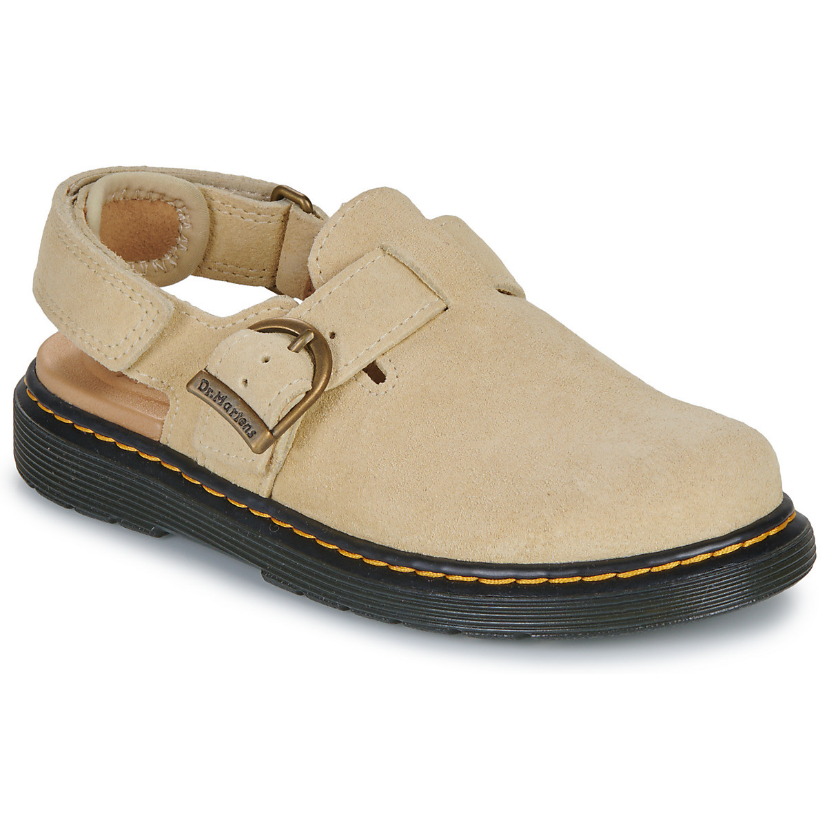 Dr. Martens  Jorgie J Light Tan Bronx Suede  Béžová