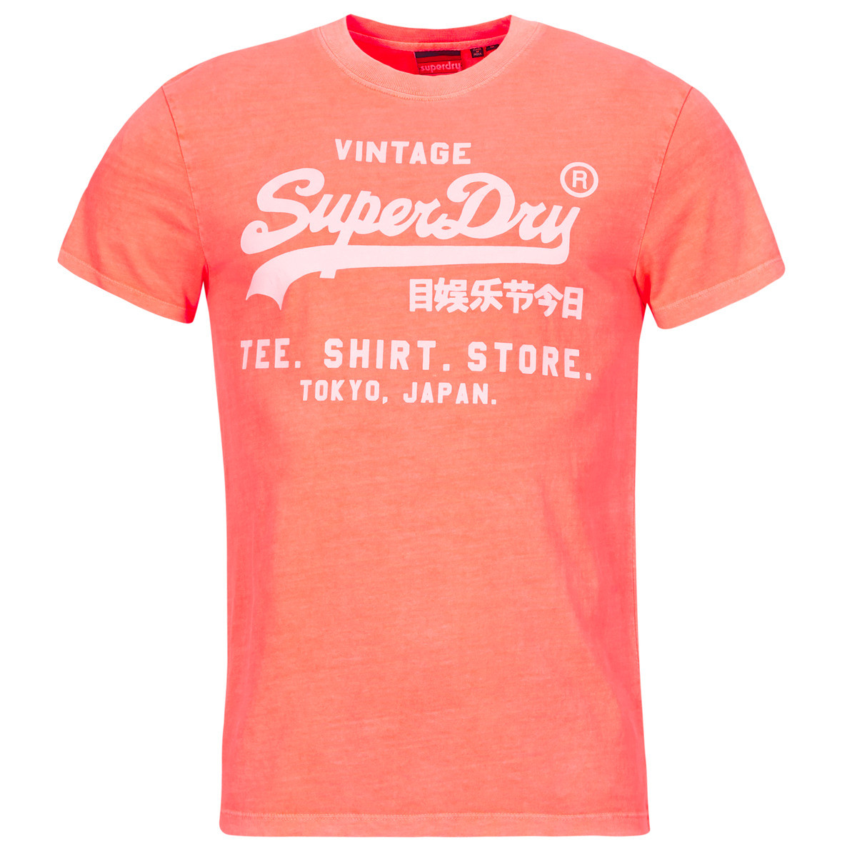 Superdry  LOGO NEON  Oranžová