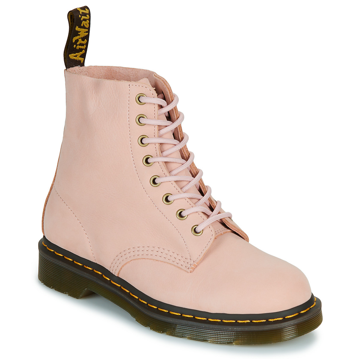 Dr. Martens  1460 Pascal Powder Pink Milled Nubuck WP  Růžová