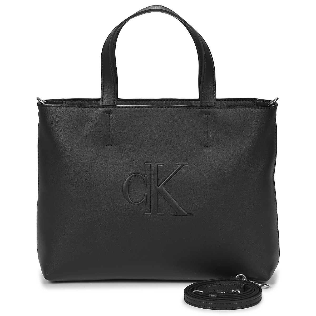 Calvin Klein Jeans  SCULPTED MINI EW TOTE  Černá