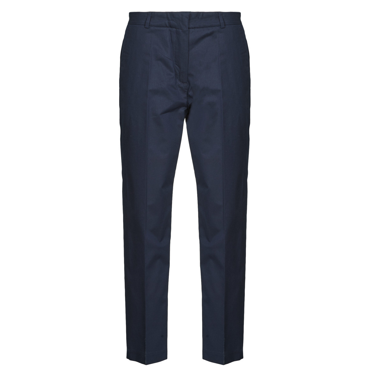 Tommy Hilfiger  SLIM STRAIGHT CO CHINO  Tmavě modrá