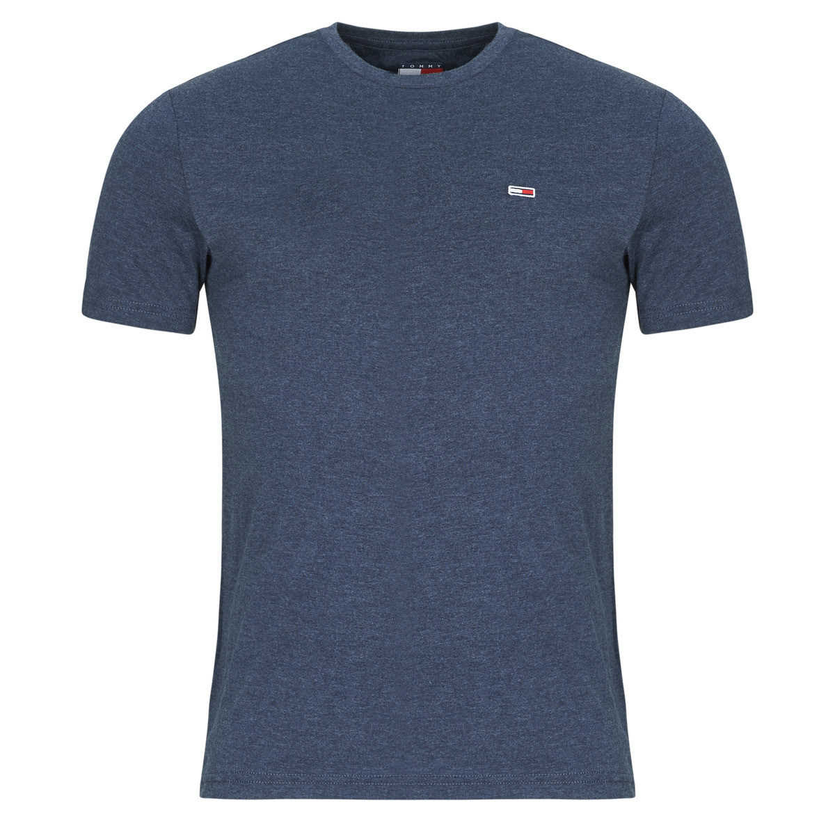 Tommy Jeans  TJM XSLIM JASPE HTR TEE EXT  Tmavě modrá