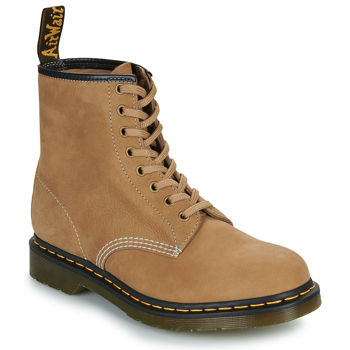 Dr. Martens  1460 SAVANNAH TAN THUMBLED NUBUCK  Béžová