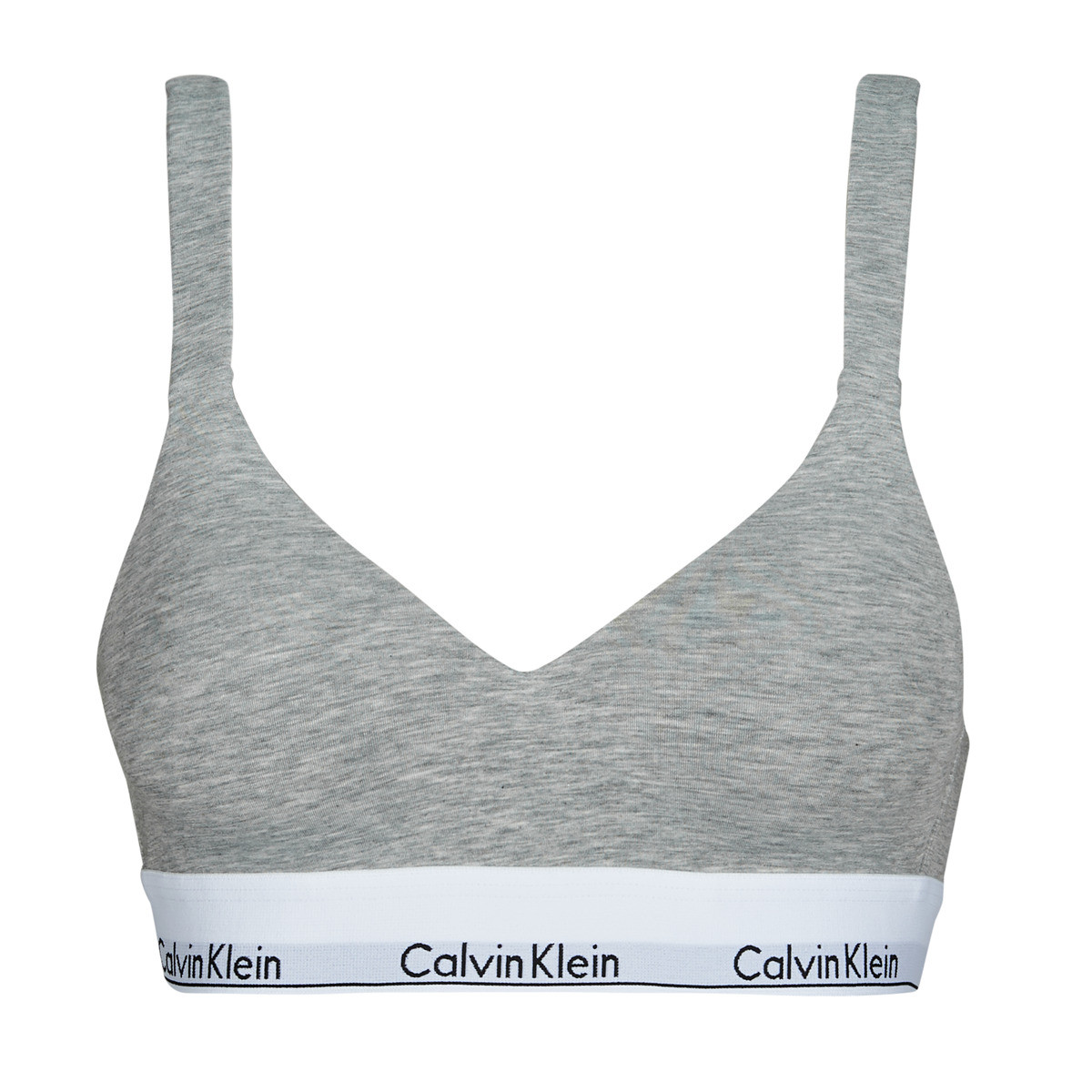 Calvin Klein Jeans  LIFT BRALETTE  Šedá
