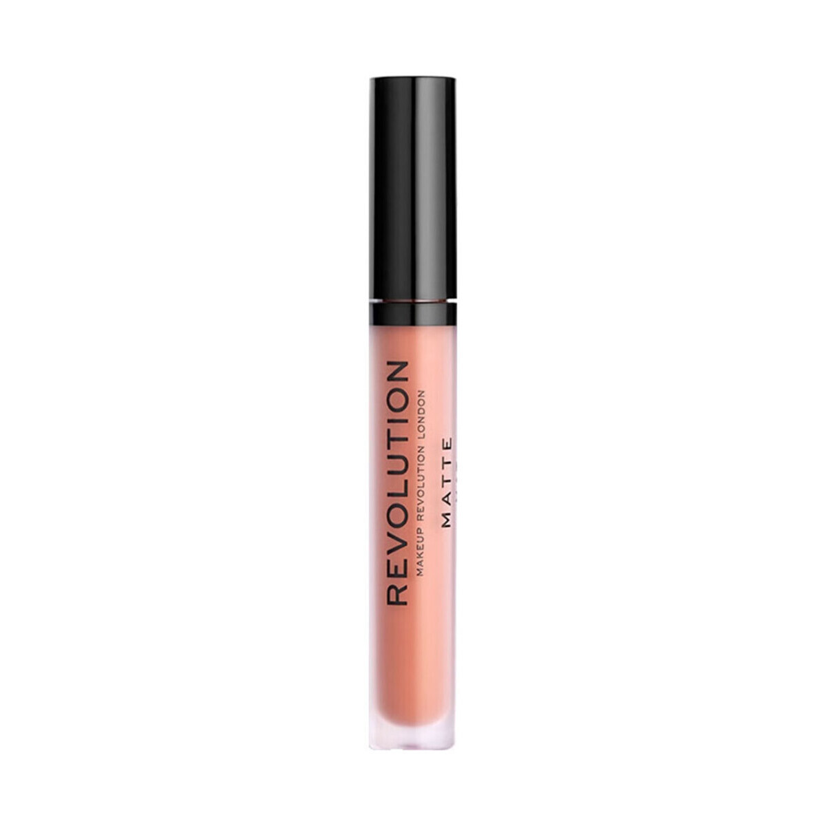 Makeup Revolution  Matte Lip Gloss - 124 Gone Rogue  Červená