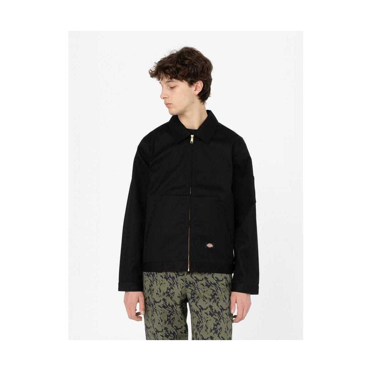 Dickies  M unlined eisenhower jacket rec  Černá