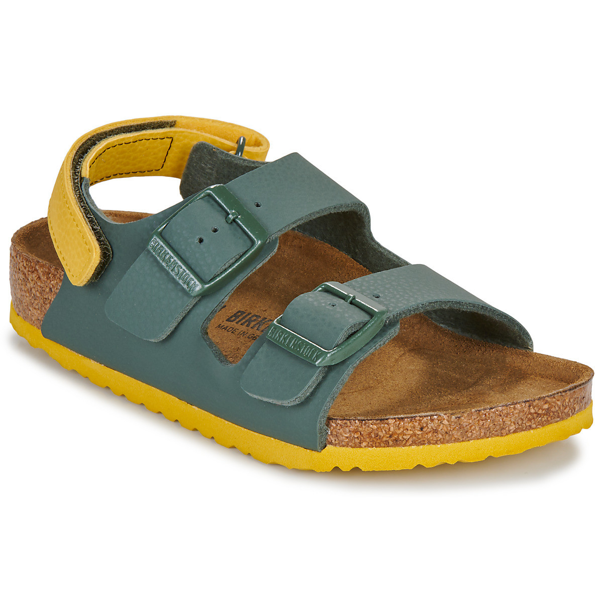 BIRKENSTOCK  Milano AS Kids BF Desert Soil Thyme/Ochr  Zelená