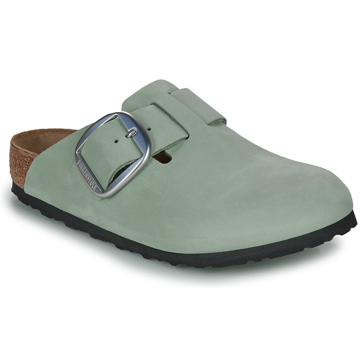 BIRKENSTOCK  Boston Big Buckle LENB Pure Sage  Zelená