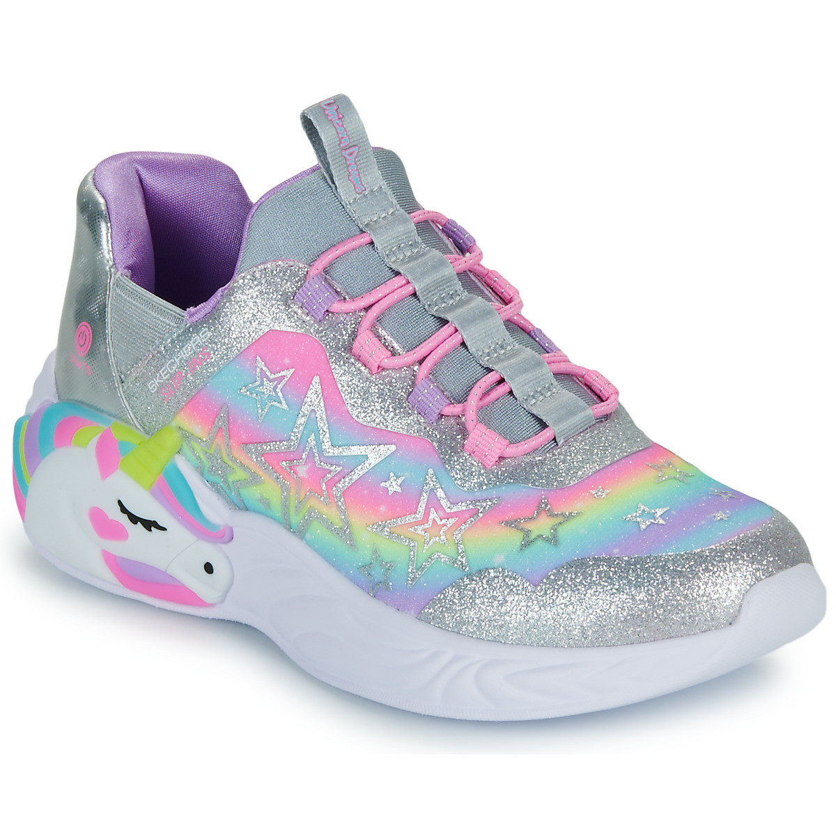 Skechers  SLIP-INS:  UNICORN DREAMS - STARRY LITE  ruznobarevne