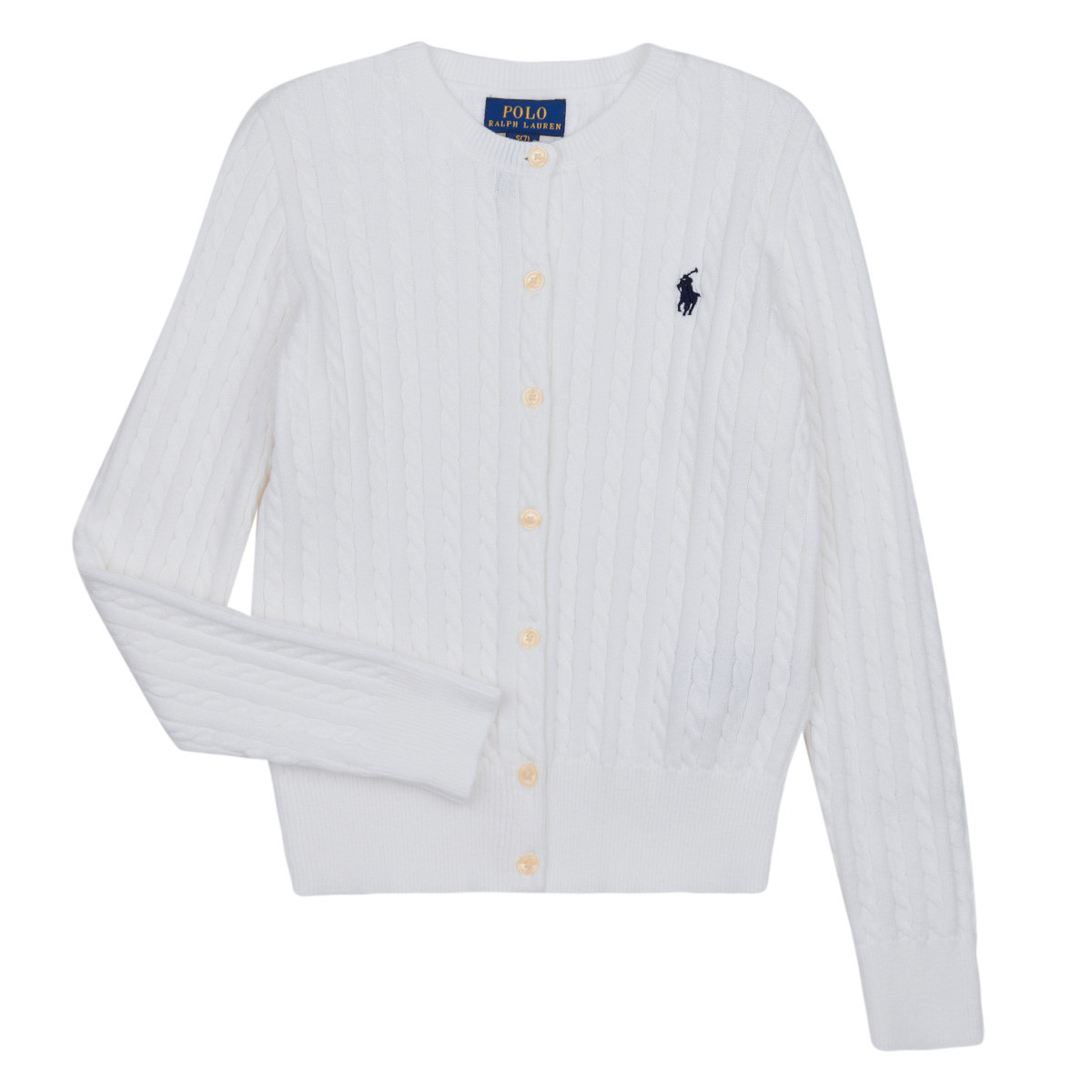 Polo Ralph Lauren  MINI CABLE-TOPS-SWEATER  Tmavě modrá