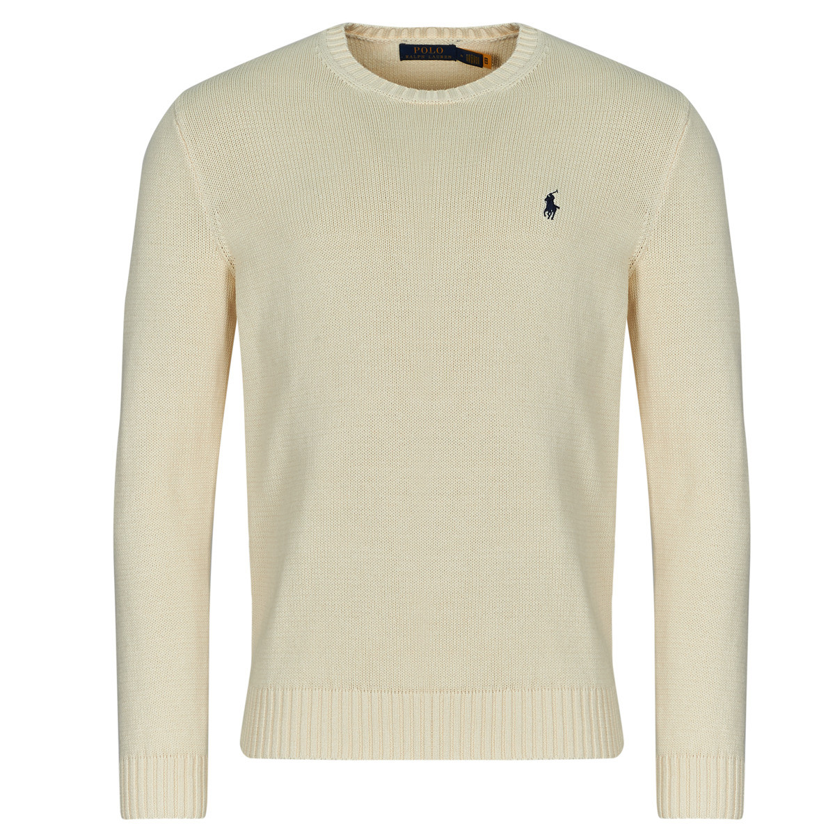 Polo Ralph Lauren  PULL COL ROND EN COTON  Béžová