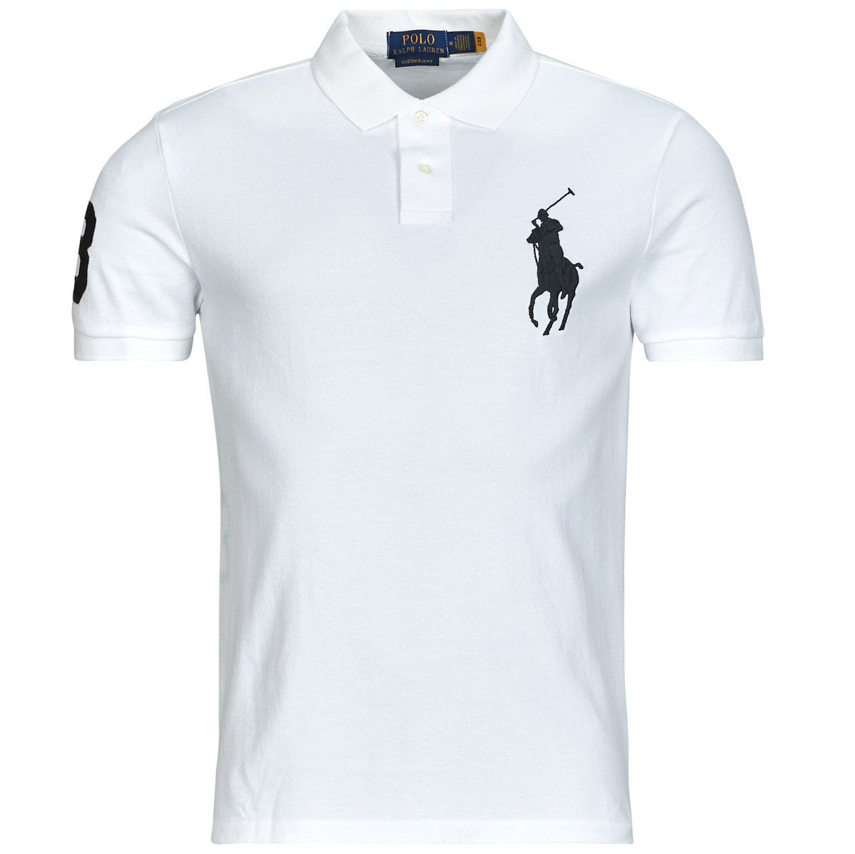 Polo Ralph Lauren  POLO COUPE DROITE BIG POLO PLAYER  Bílá