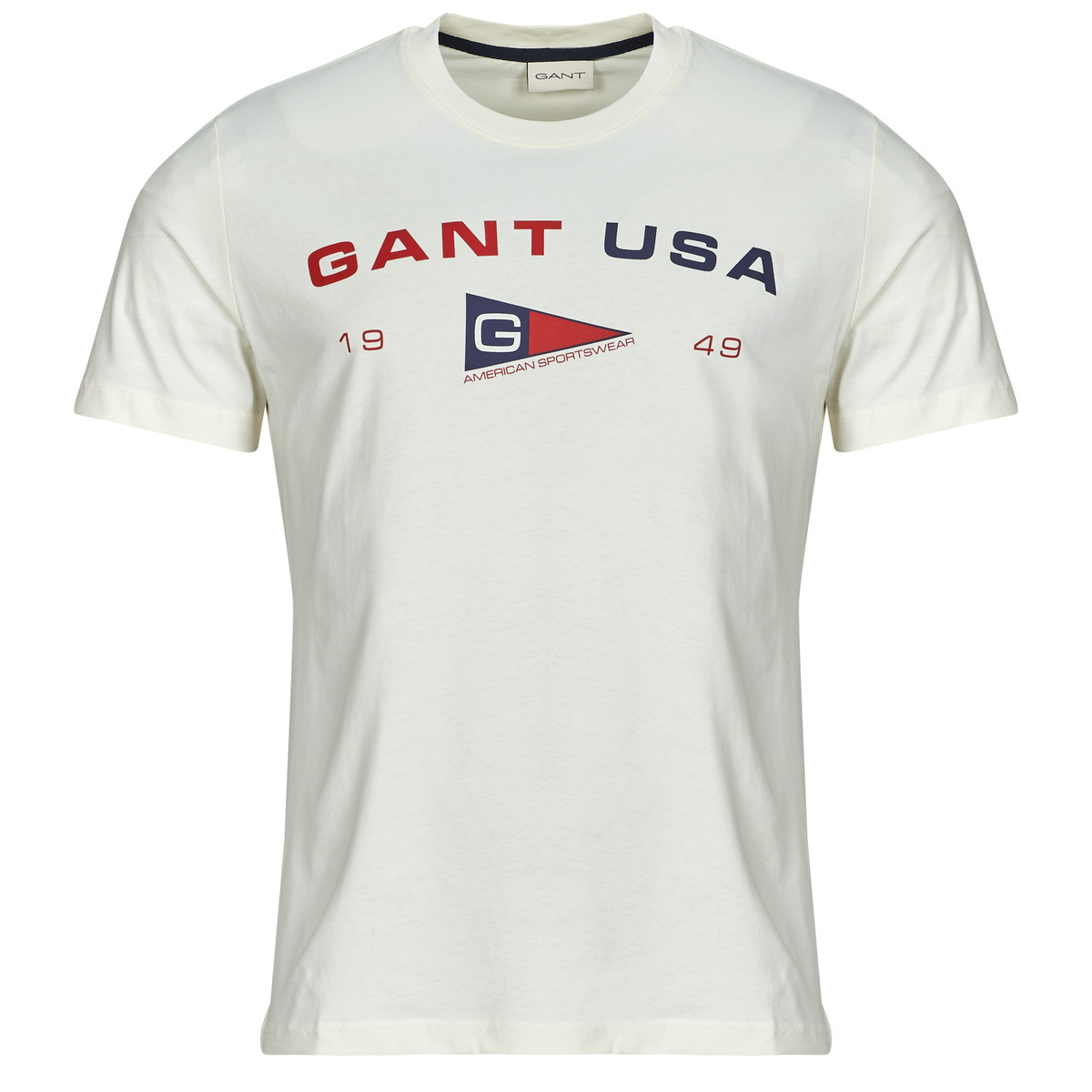 Gant  GRAPHIC SS T-SHIRT  Bílá