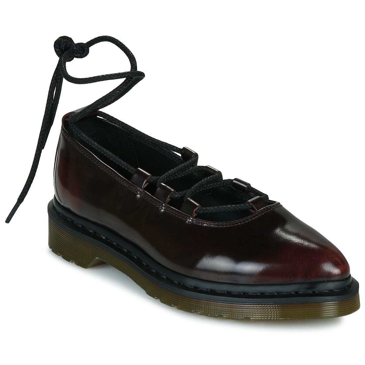 Dr. Martens  Elphie II Lace Up Cherry Red Arcadia  Červená