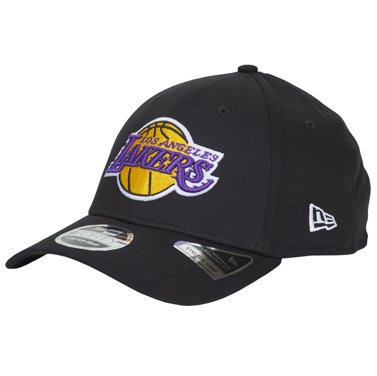 New-Era  9FORTY STRETCH SNAP LOS ANGELES LAKERS  Černá