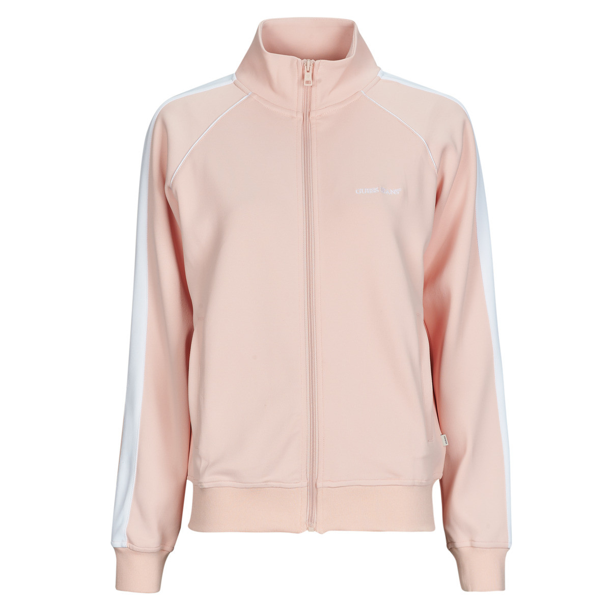 Guess  TRICOT TRACK JACKET  Růžová
