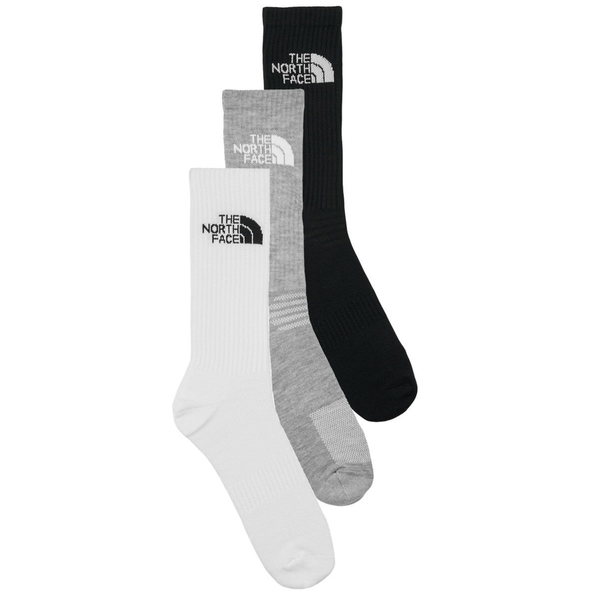The North Face  Multi Sport Cush Crew Sock 3p  ruznobarevne
