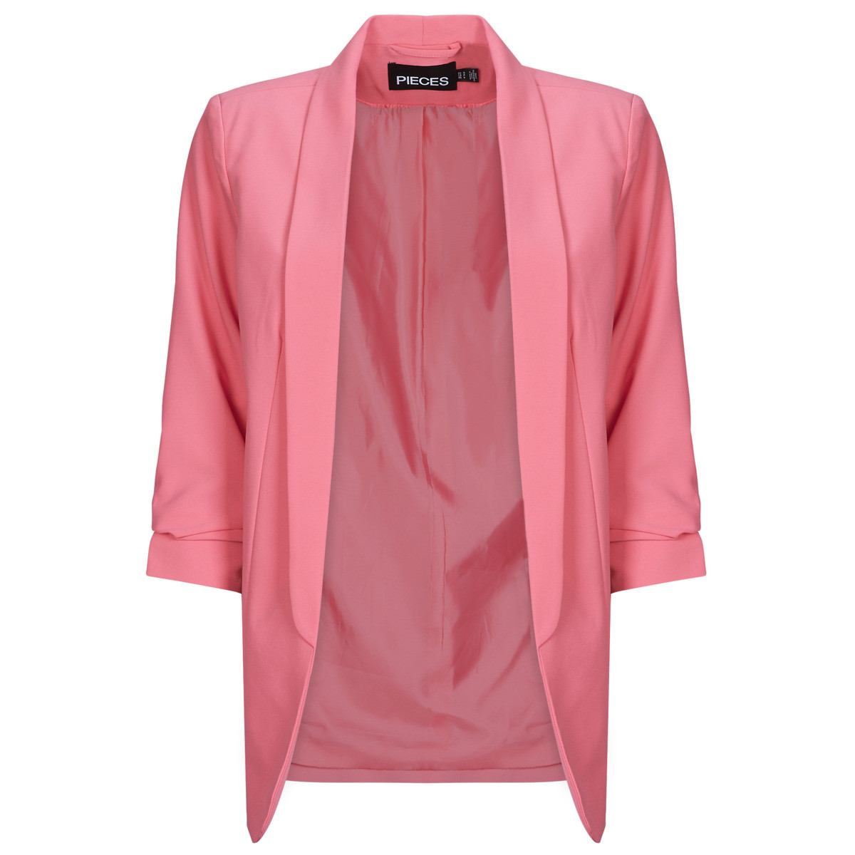 Pieces  PCBOSELLA 3/4 BLAZER NOOS  Růžová