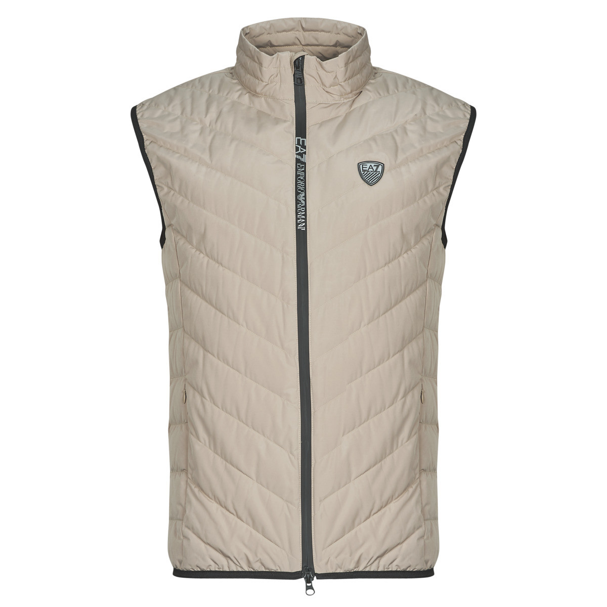 Emporio Armani EA7  TRAIN PREMIUM SHIELD DOWN LIGHT VEST 8NPQ02  Béžová