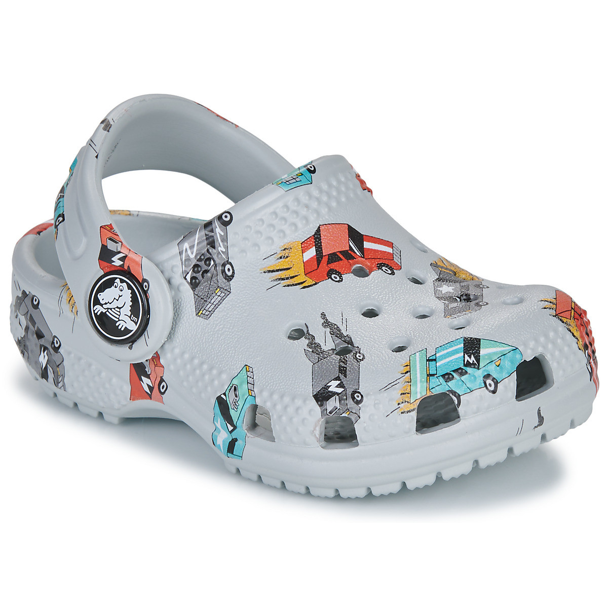 Crocs  Classic Race Cars Graphic Cg T  Šedá