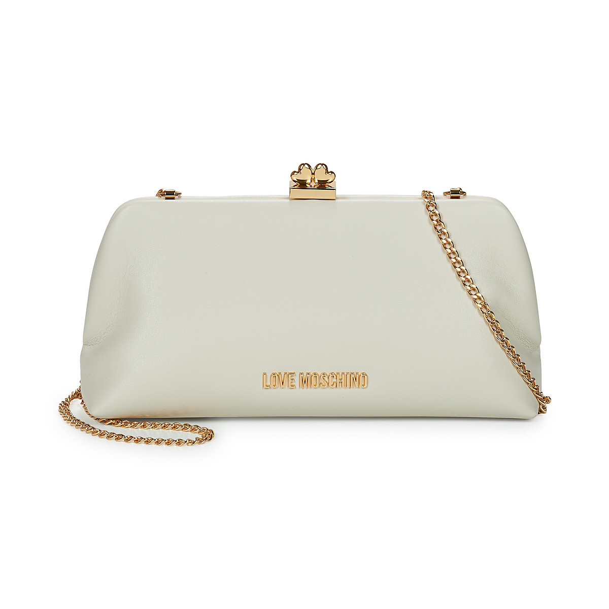 Love Moschino  CLUTCH JC4287  Béžová