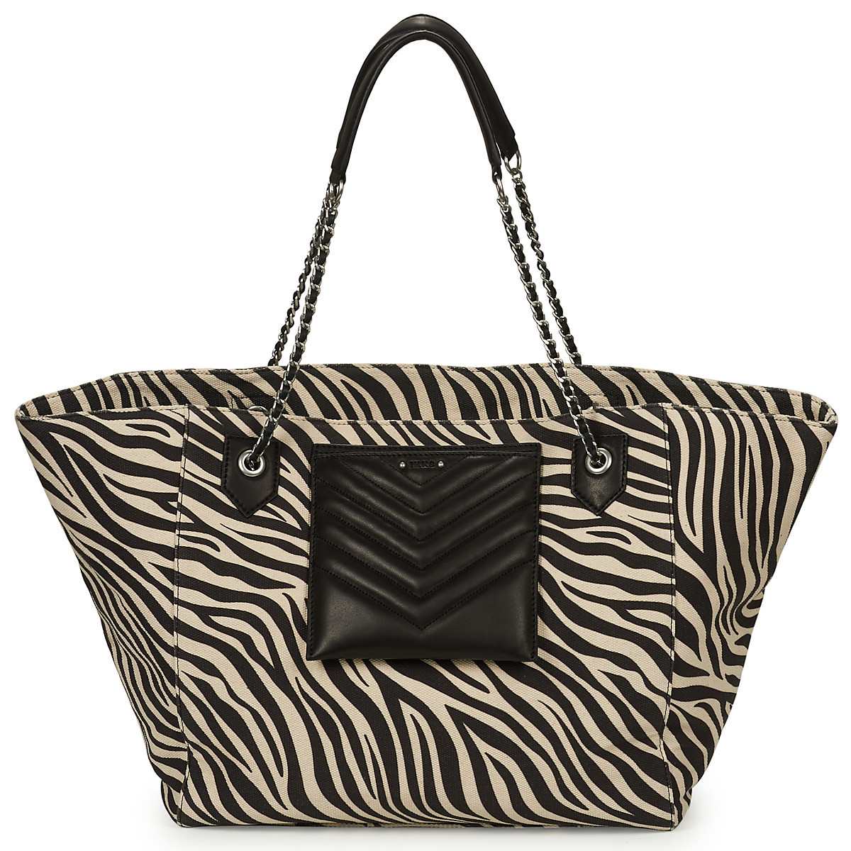 Ikks  1440 CABAS XL TOILE ZEBRE  ruznobarevne