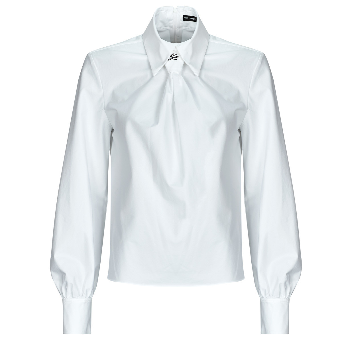 Karl Lagerfeld  TIE BLOUSE  Bílá