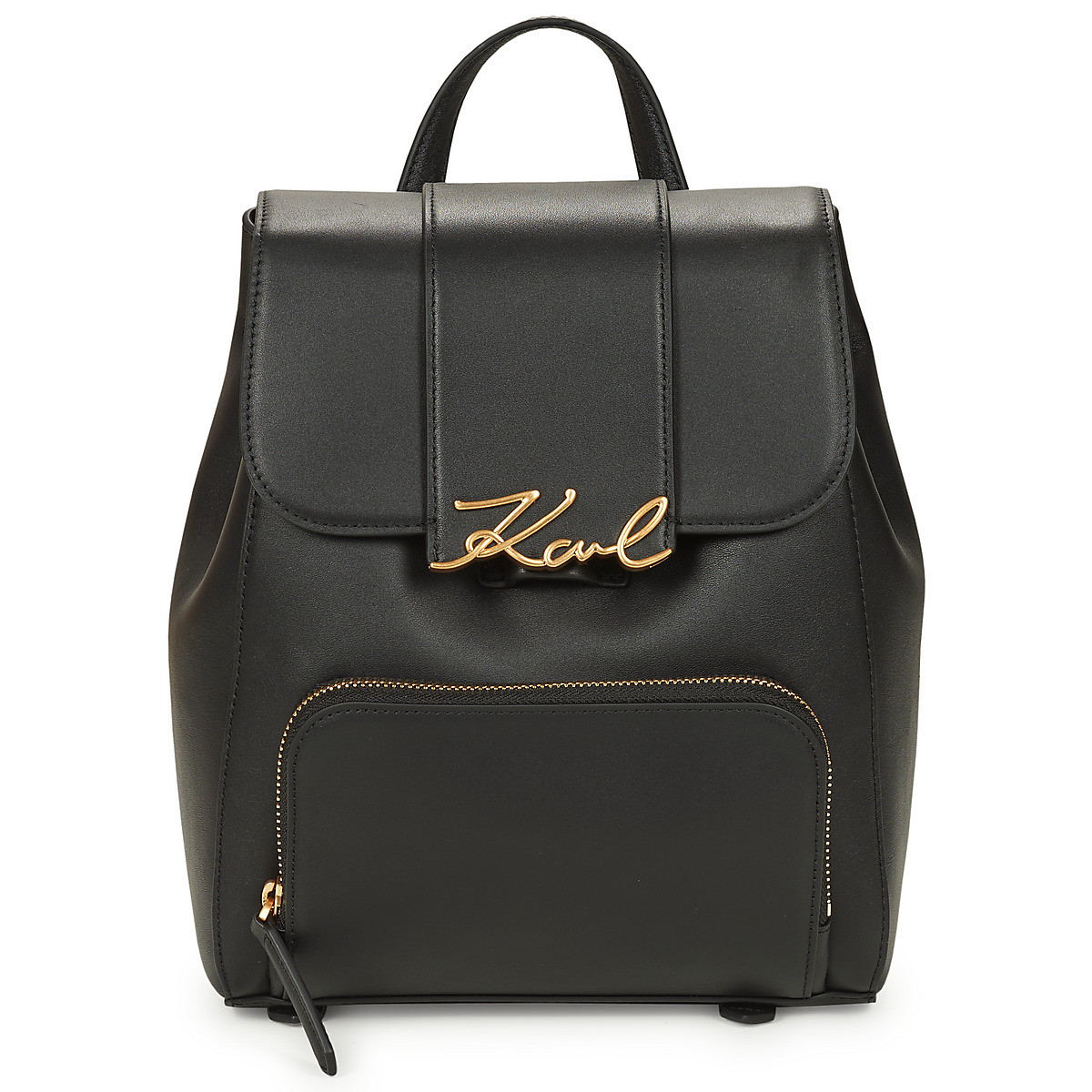 Karl Lagerfeld  K/SIGNATURE FLAP BACKPACK  Černá