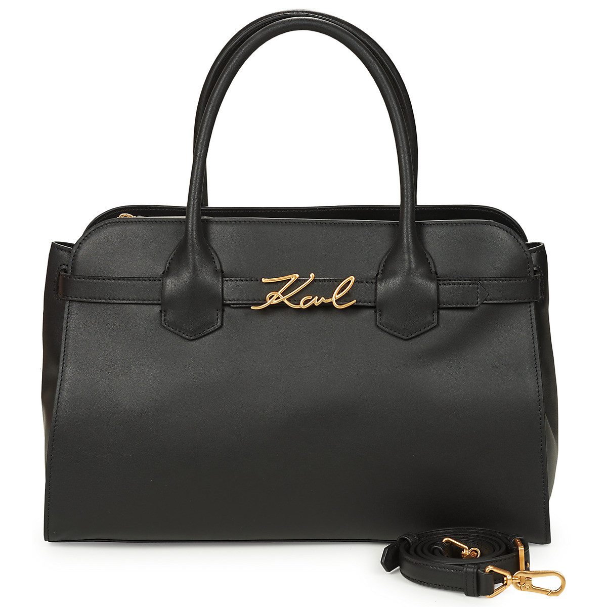 Karl Lagerfeld  K/SIGNATURE TOP HANDLE  Černá