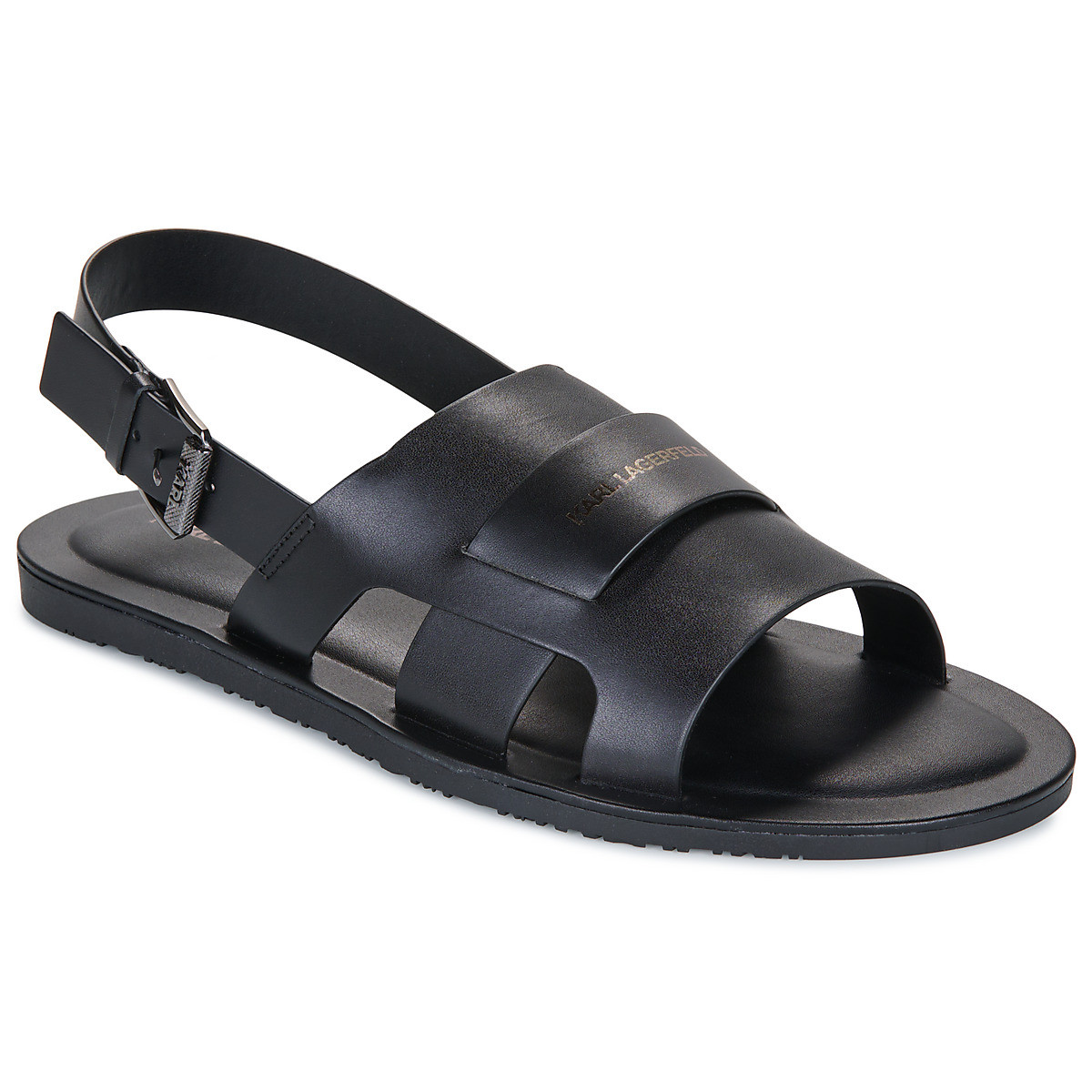 Karl Lagerfeld  KASTOR III Sling Sandal  Černá