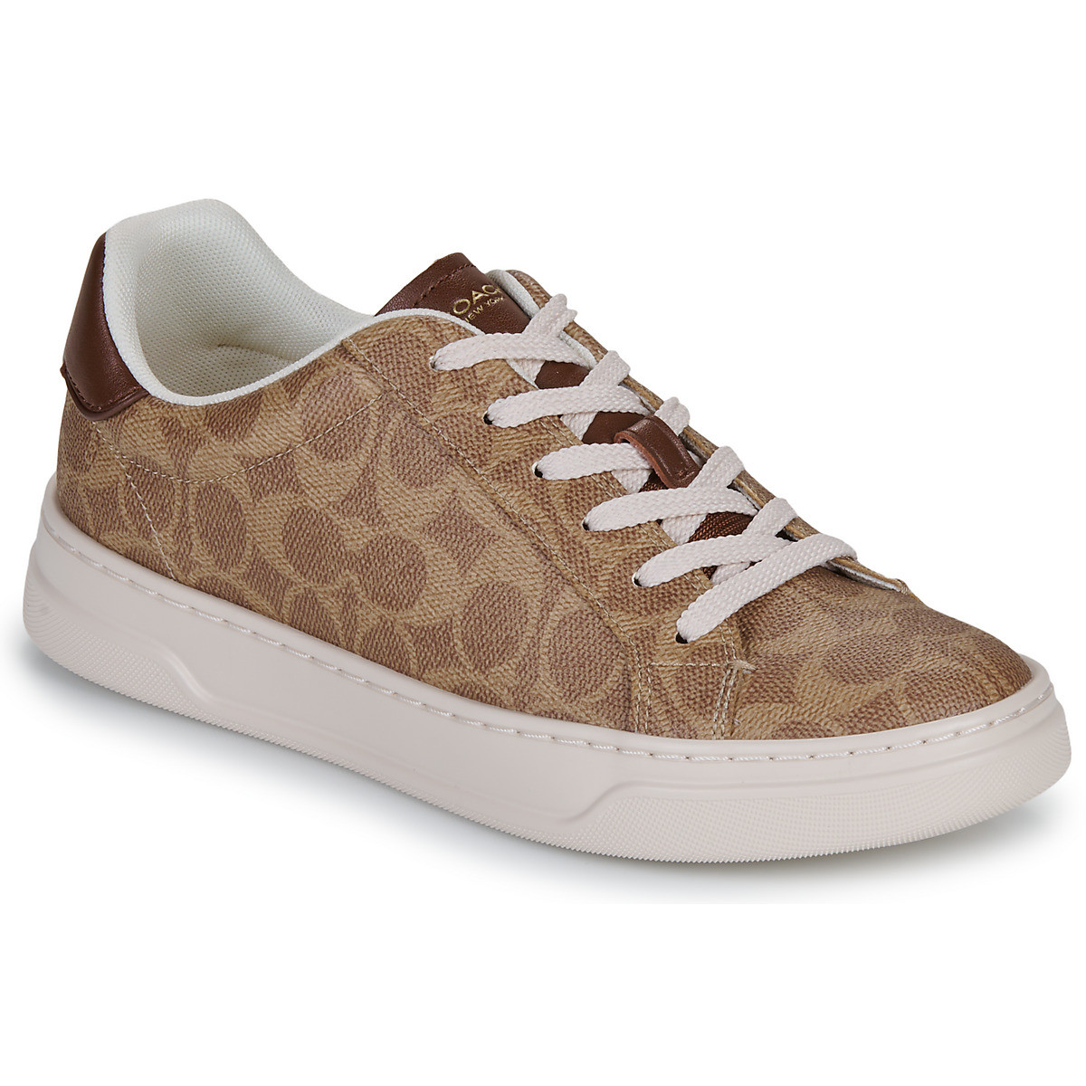 Coach  HIGH LINE SIGNATURE COATED CANVAS SNEAKER  ruznobarevne
