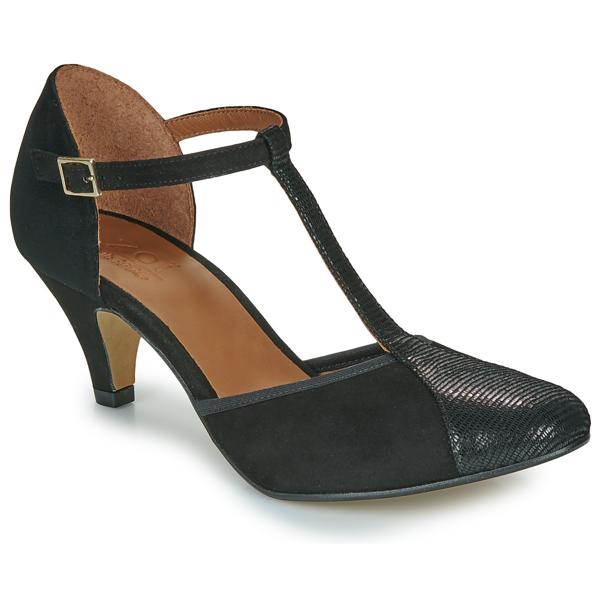 Otess / Zoï  Z1630-IGUANA-NOIR-CAM-NOIR  Černá