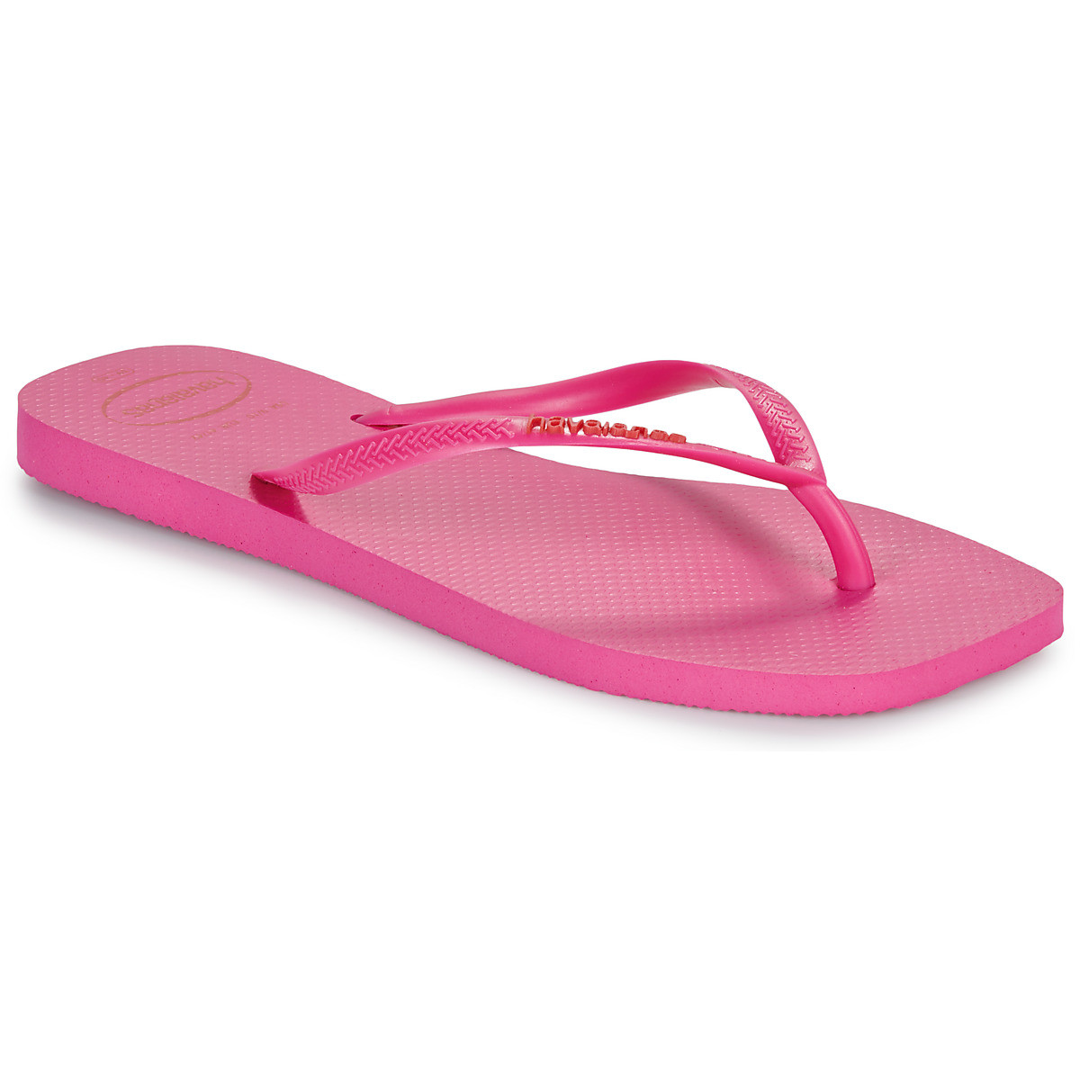 Havaianas  SLIM SQUARE LOGO POP UP  Růžová