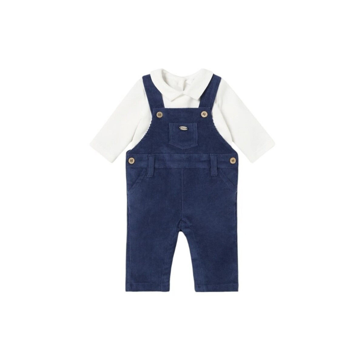 Mayoral  2632 CONJUNTO PETO Y CAMISETA Azul  Modrá