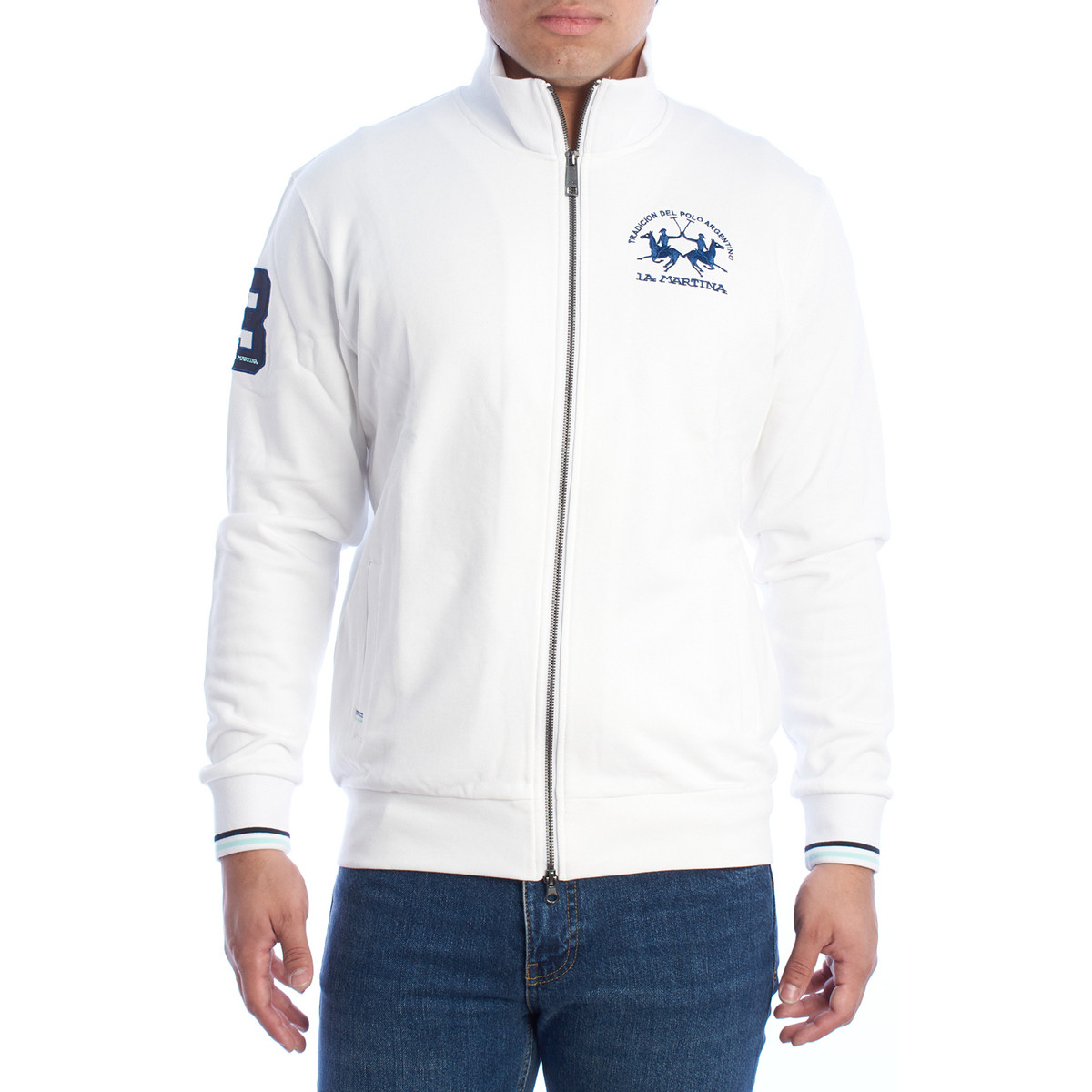 La Martina  YMF300-FP568-00001  Bílá