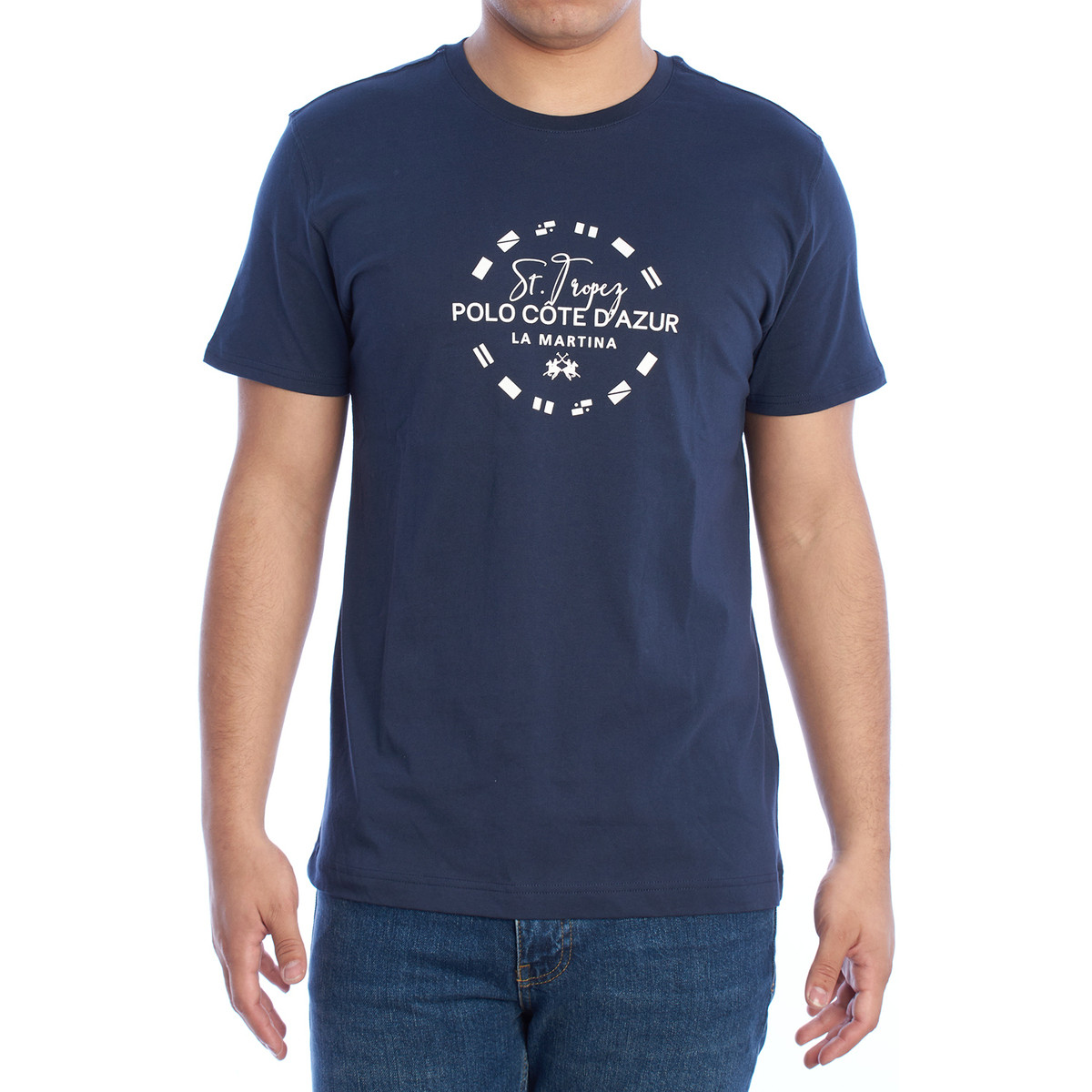 La Martina  YMR321-JS206-07017  Tmavě modrá